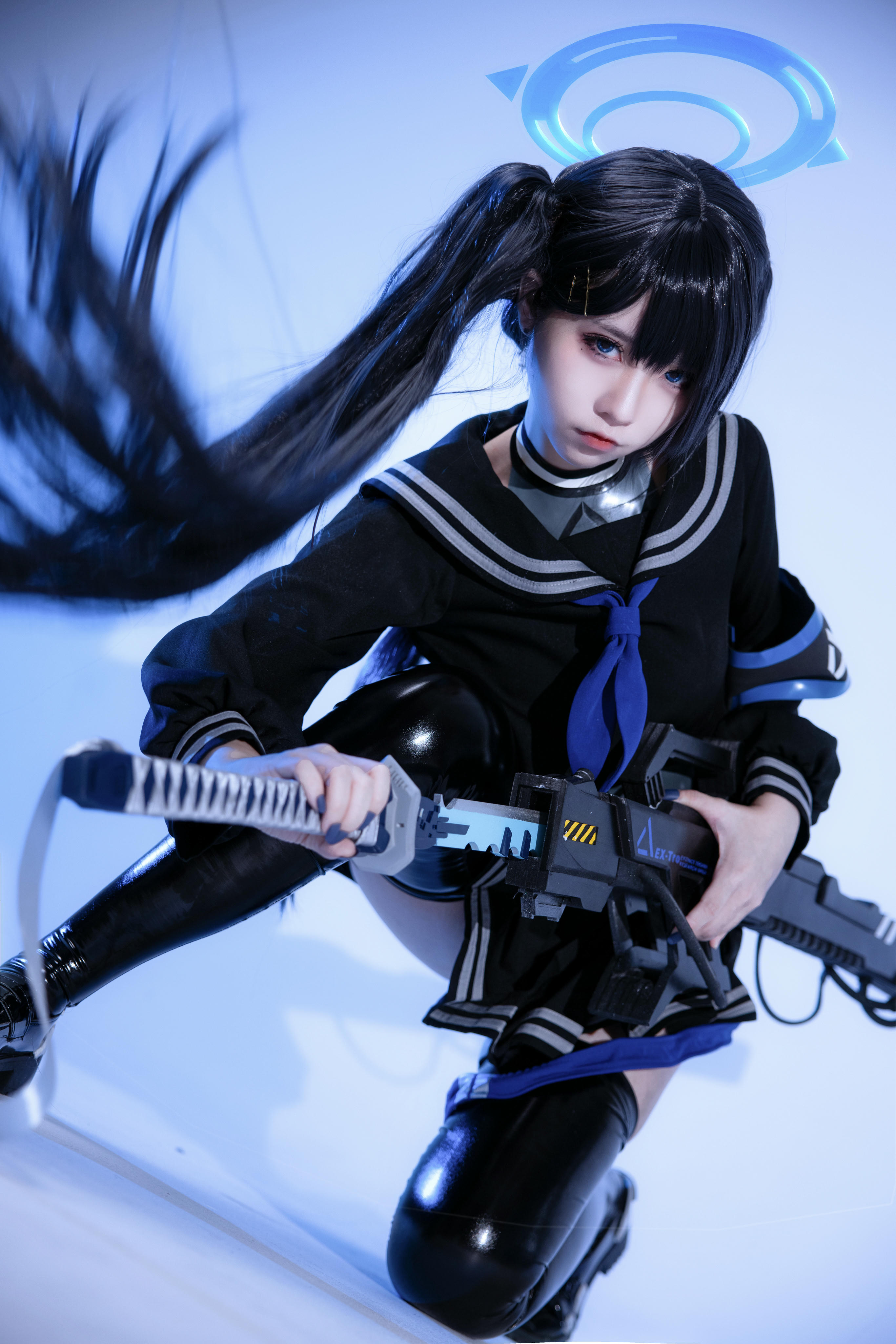 G44不会受伤 NO.086 碧蓝档案 猫塚响 [30P-495MB]_第1集