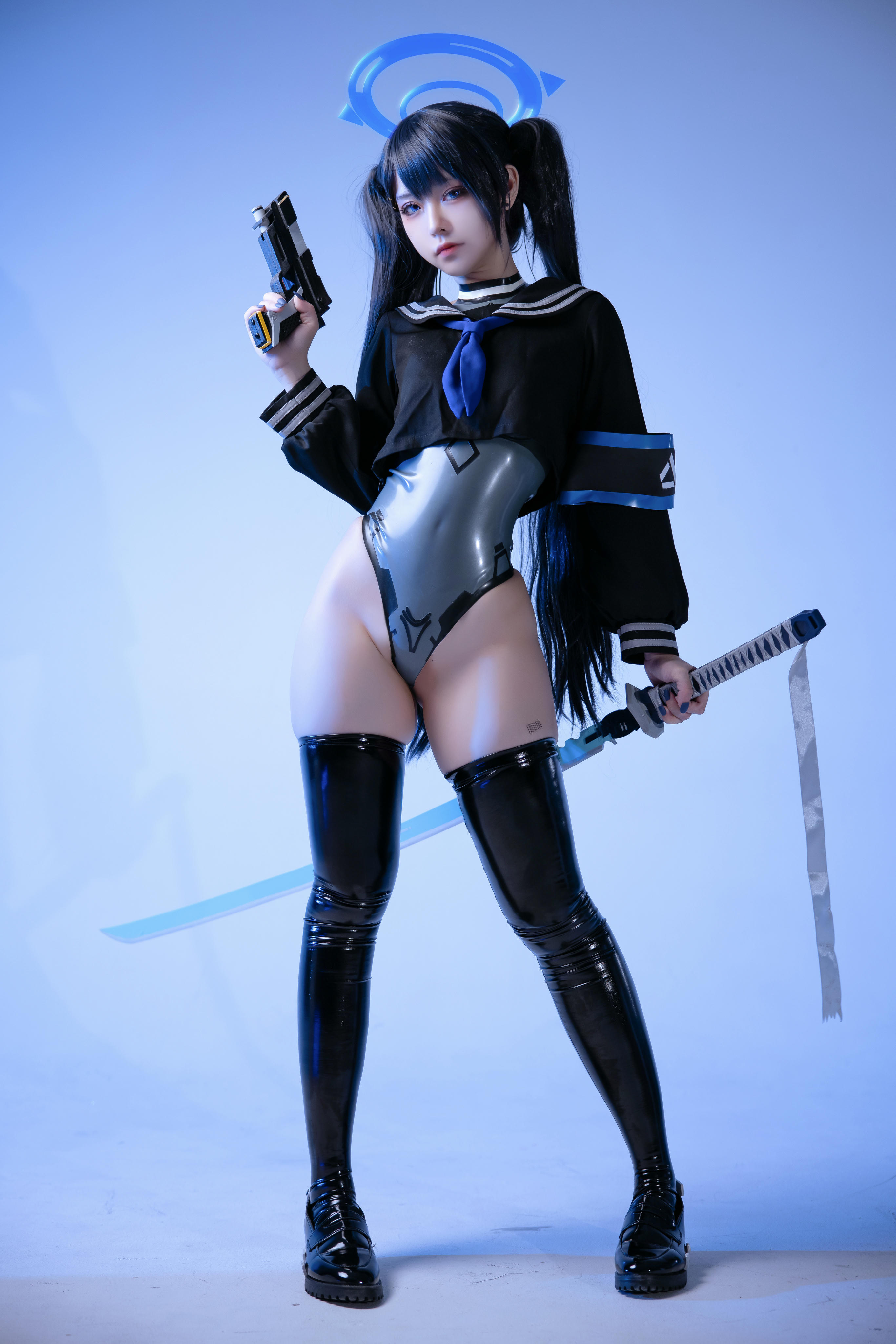 G44不会受伤 NO.086 碧蓝档案 猫塚响 [30P-495MB]_第2集