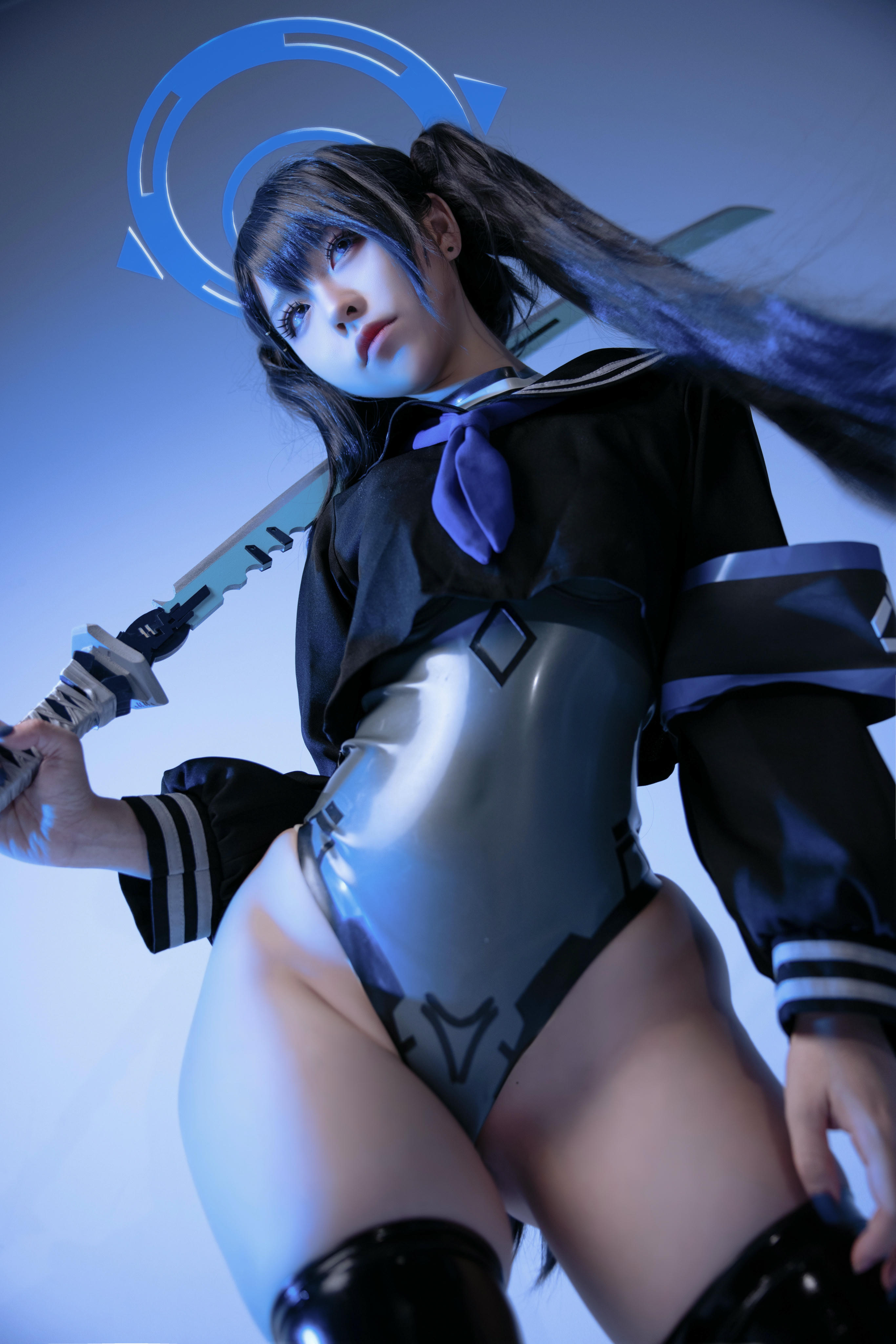 G44不会受伤 NO.086 碧蓝档案 猫塚响 [30P-495MB]_第2集