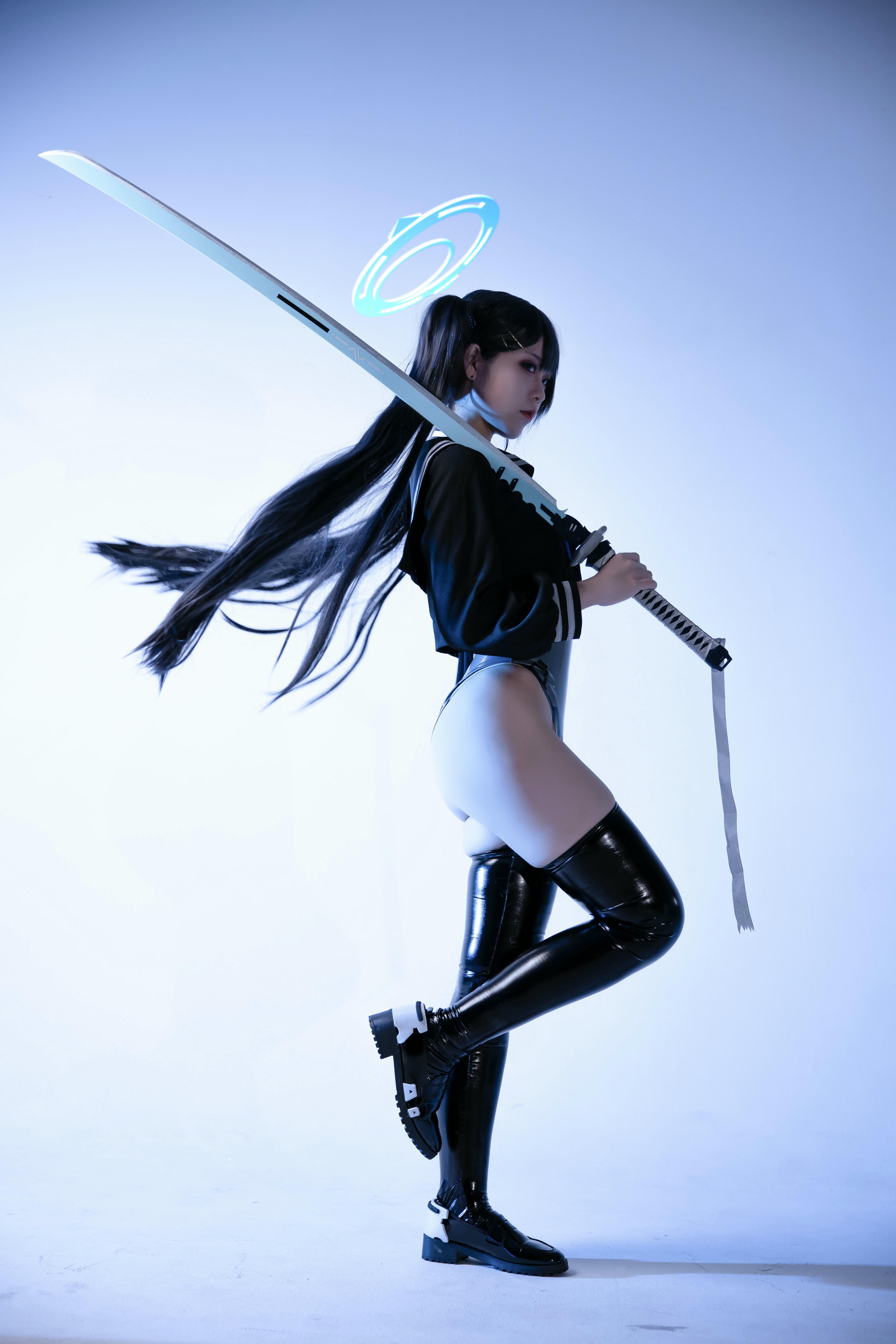 G44不会受伤 NO.086 碧蓝档案 猫塚响 [30P-495MB]_第2集