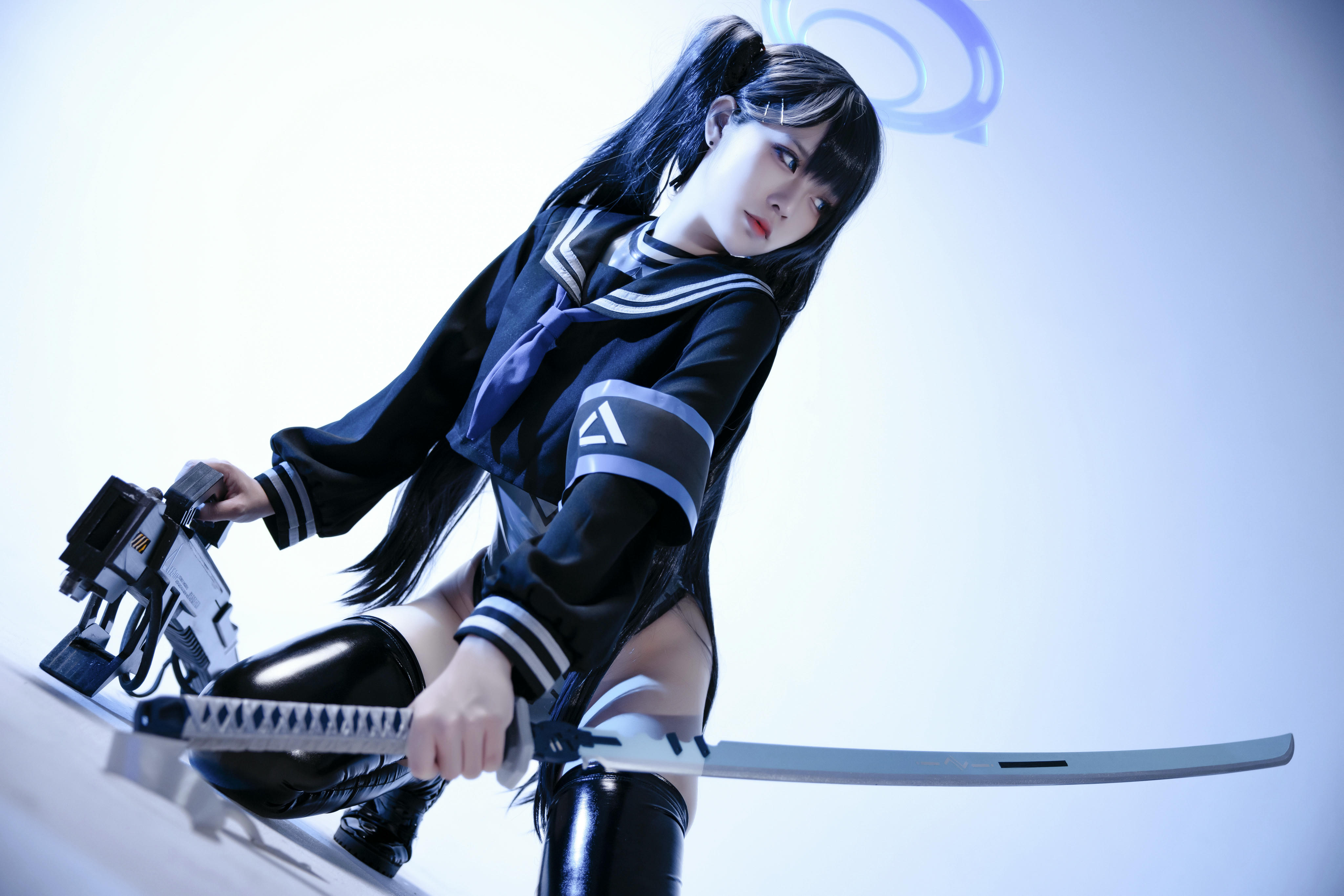 G44不会受伤 NO.086 碧蓝档案 猫塚响 [30P-495MB]_第2集