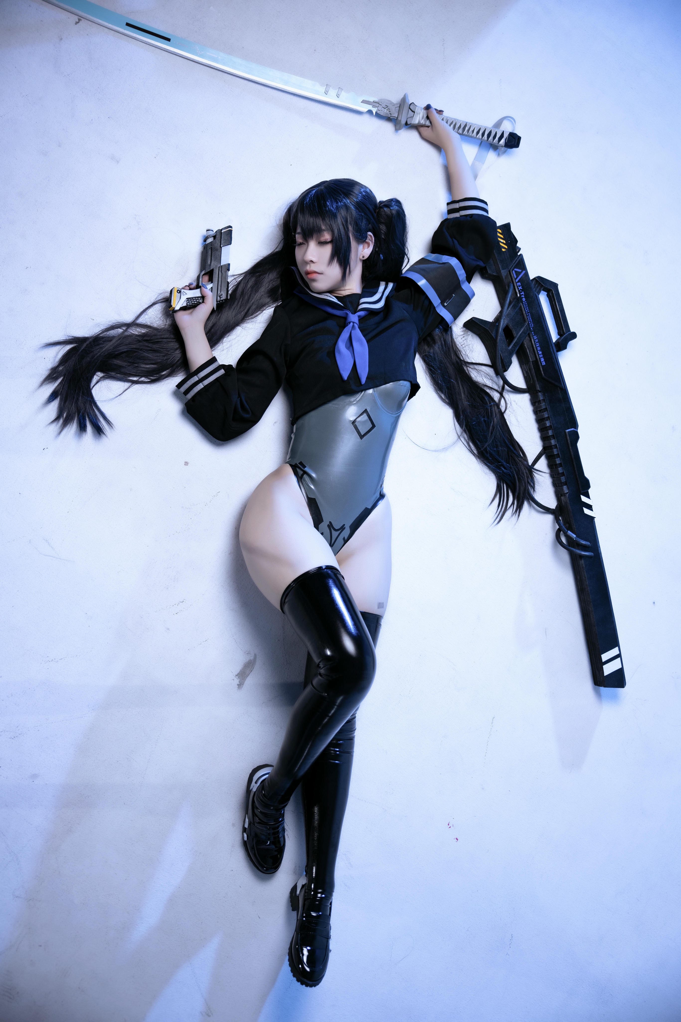 G44不会受伤 NO.086 碧蓝档案 猫塚响 [30P-495MB]_第2集