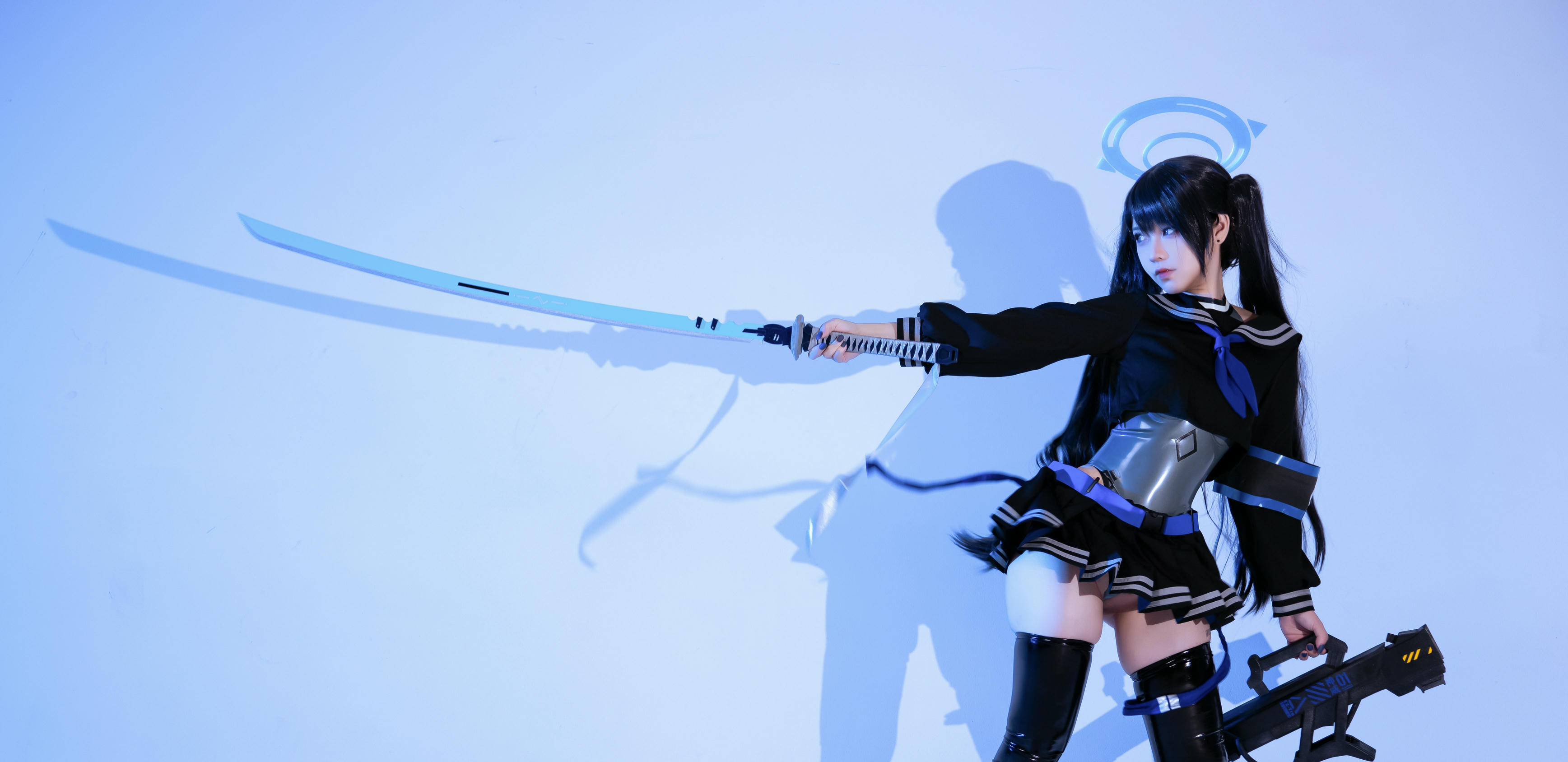 G44不会受伤 NO.086 碧蓝档案 猫塚响 [30P-495MB]_第1集