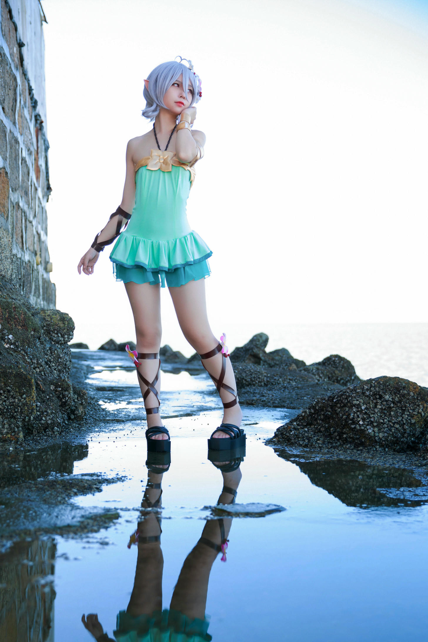 G44不会受伤 NO.091 可可萝泳衣 [11P-32MB]_第1集