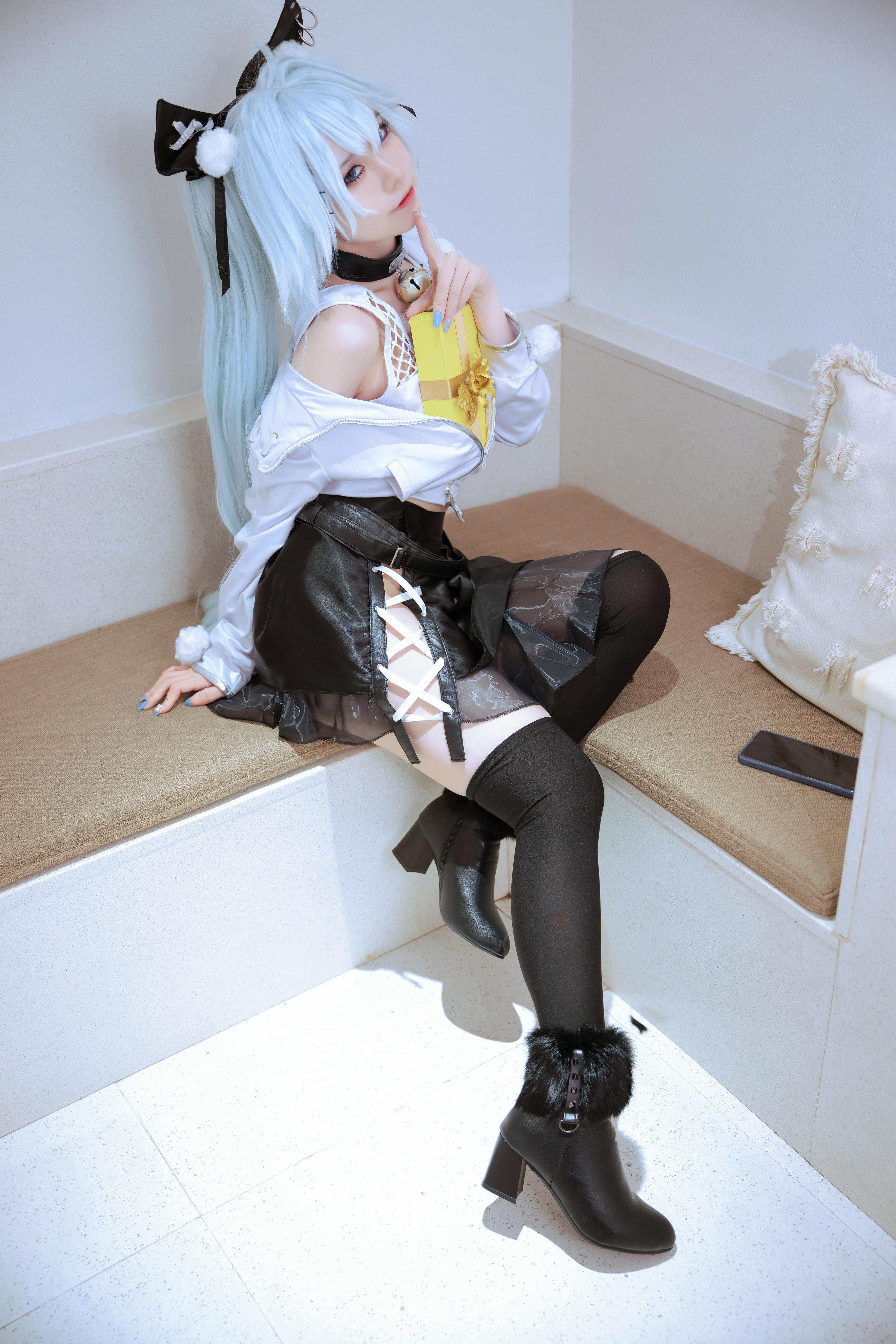 G44不会受伤 NO.097 芙洛伦三套 [60P 956MB]-芙洛伦白情_第1集