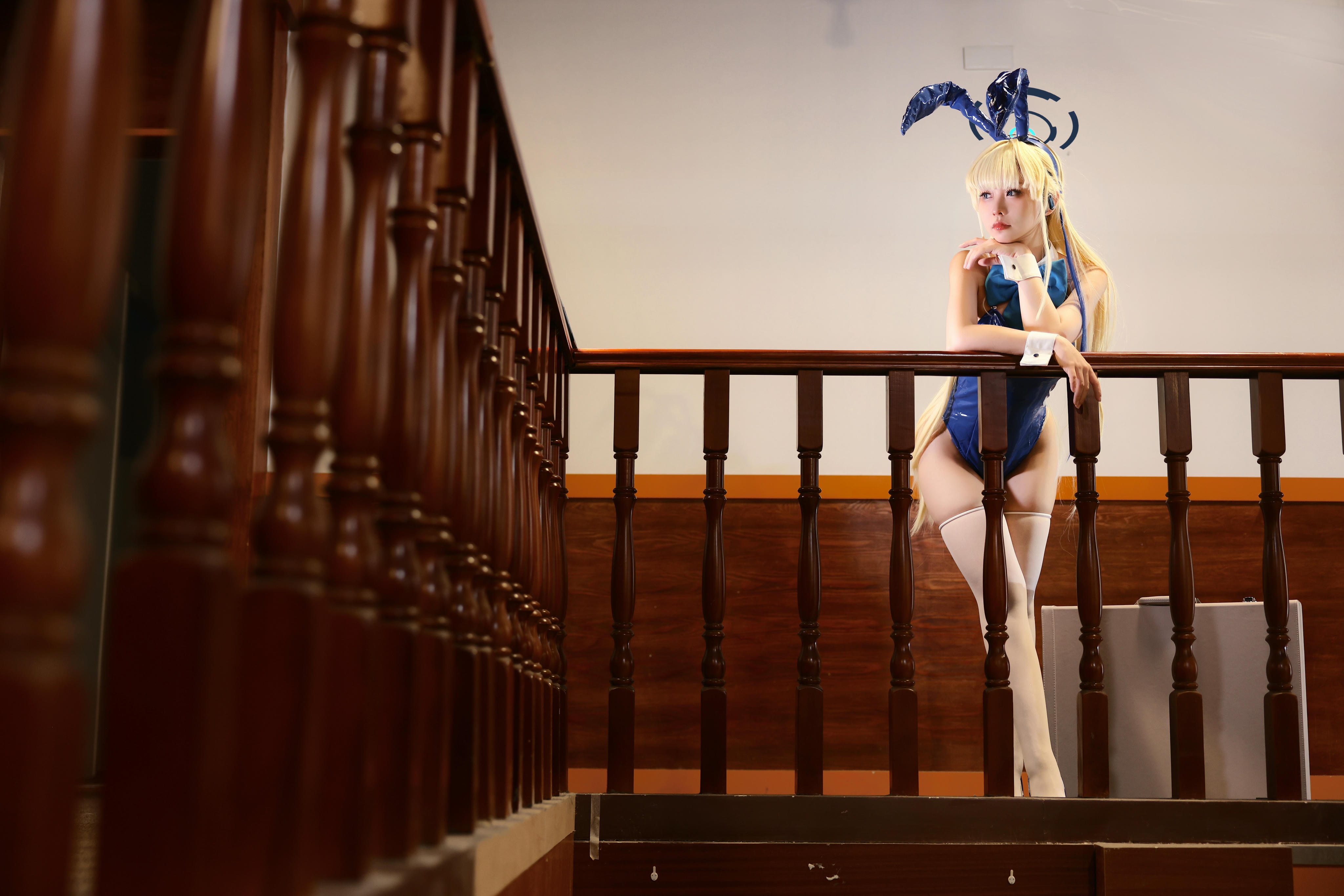 G44不会受伤 NO.099 碧蓝档案-兔女郎[20P-175.7M]_第1集