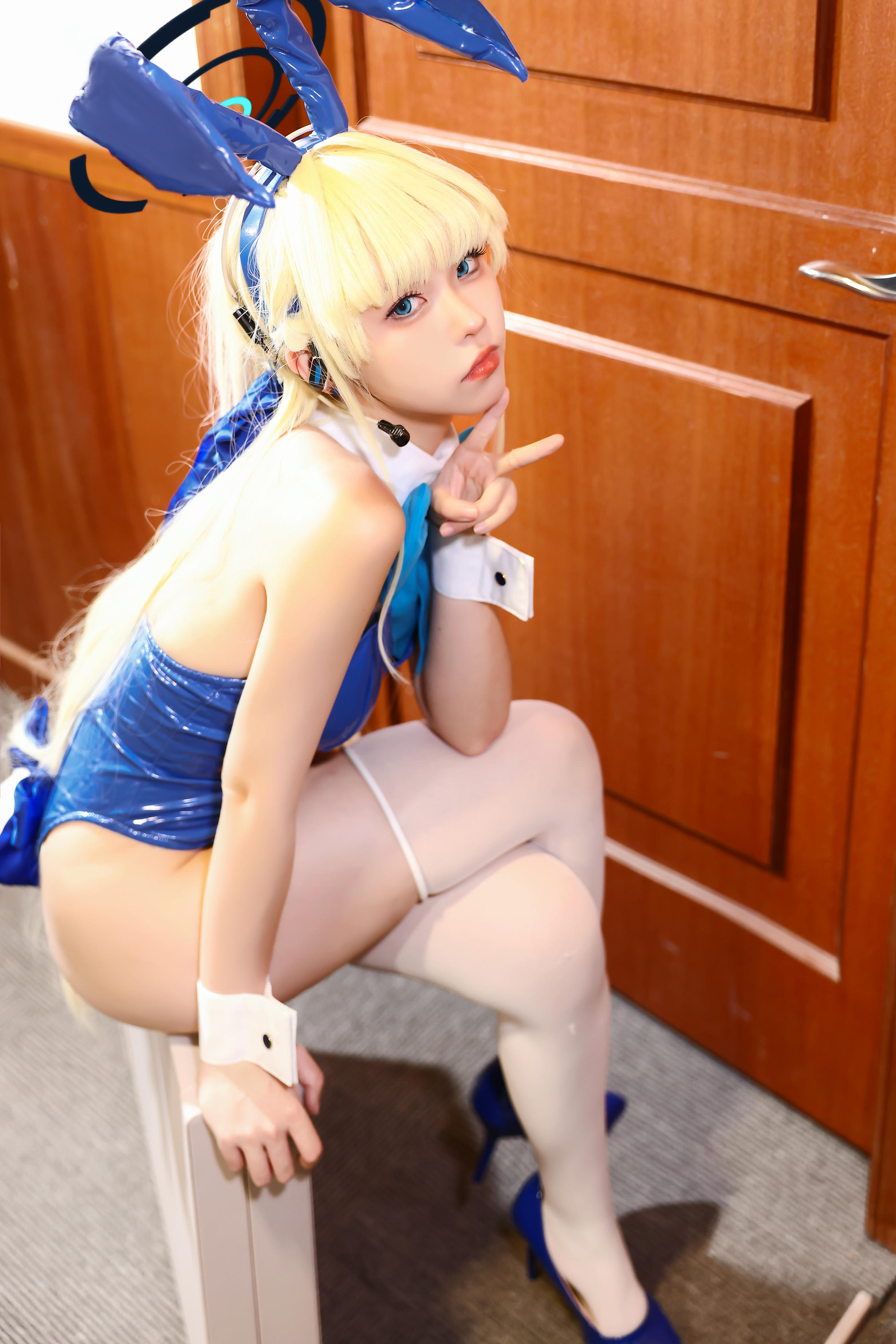 G44不会受伤 NO.099 碧蓝档案-兔女郎[20P-175.7M]_第1集