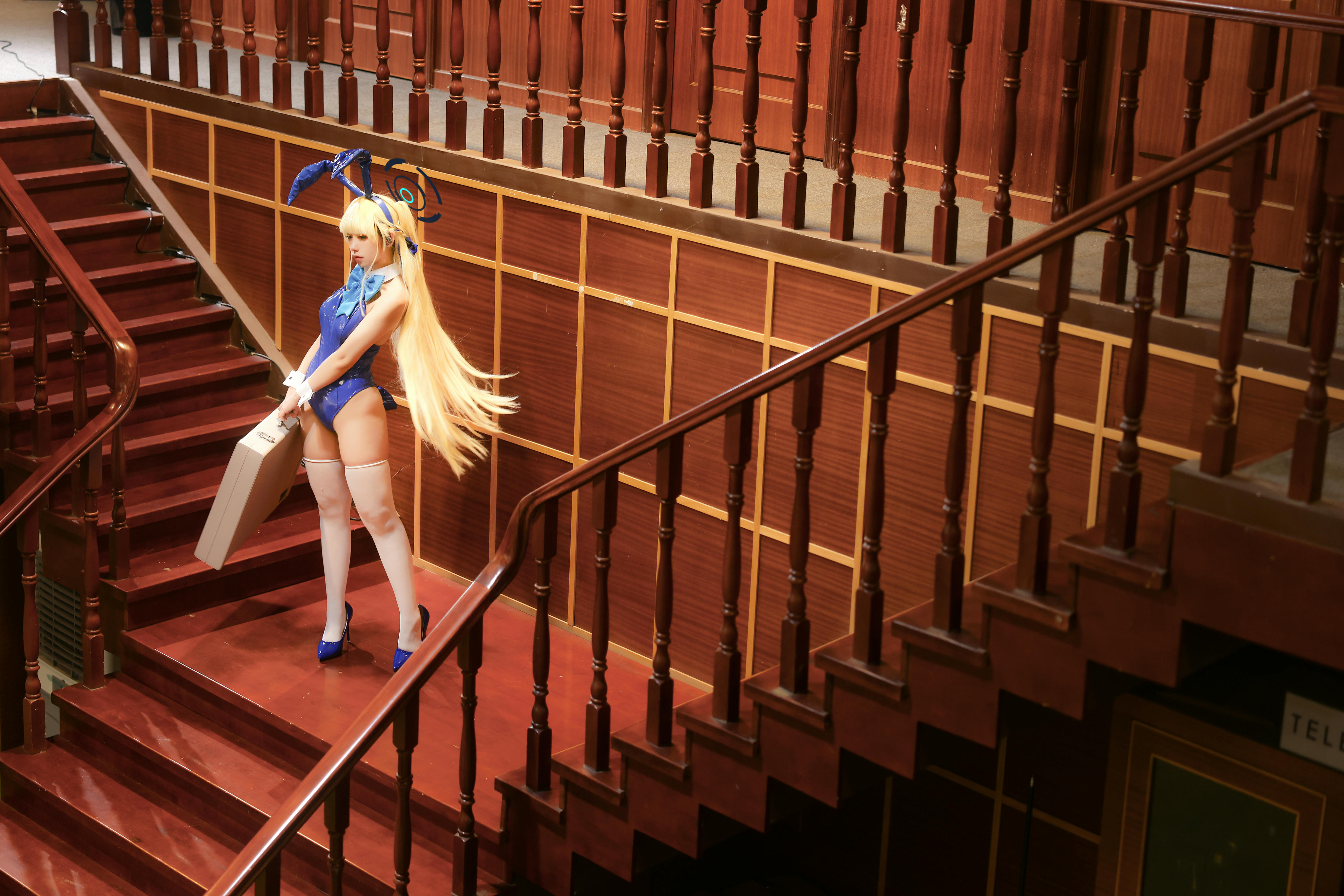 G44不会受伤 NO.099 碧蓝档案-兔女郎[20P-175.7M]_第1集