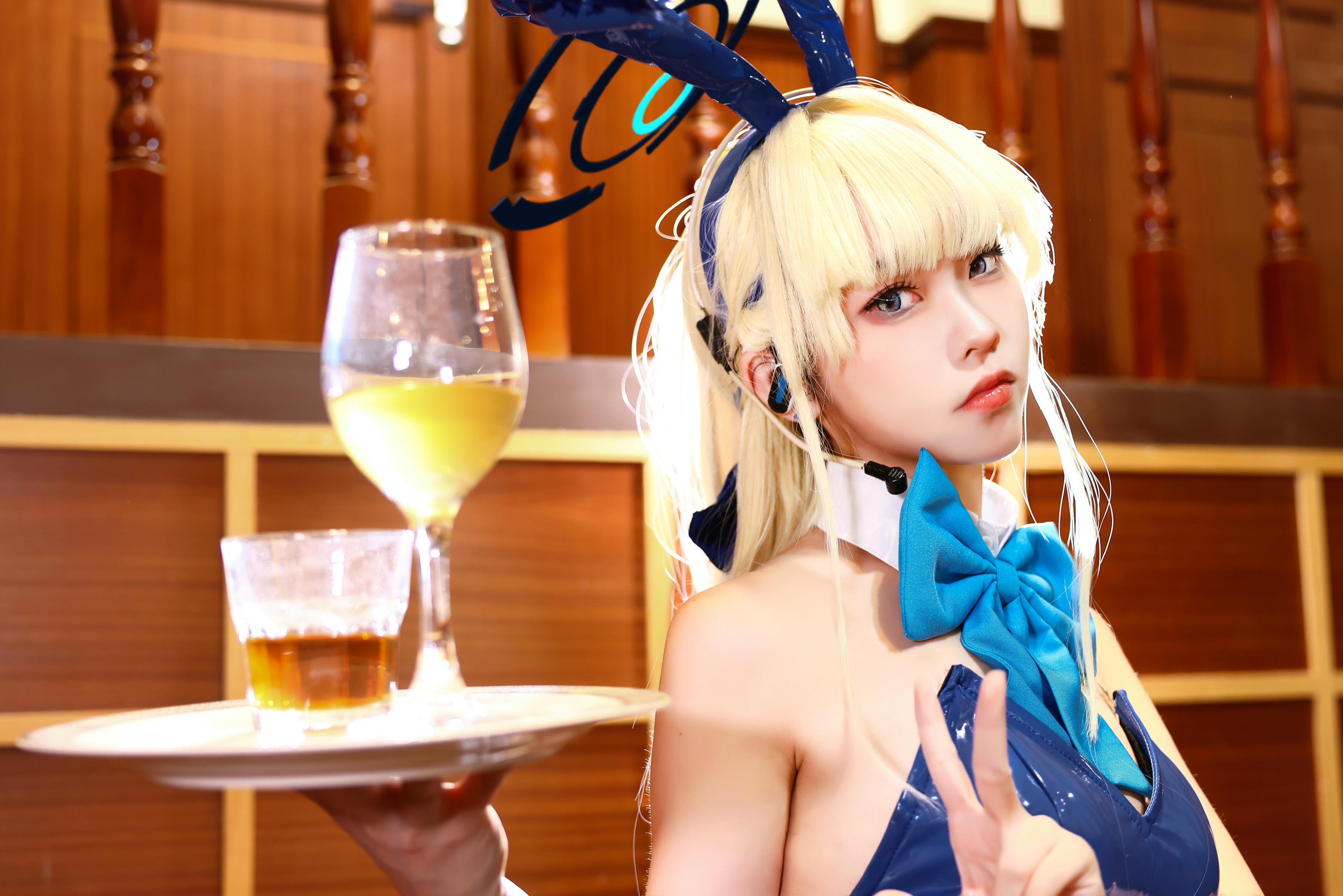 G44不会受伤 NO.099 碧蓝档案-兔女郎[20P-175.7M]_第1集