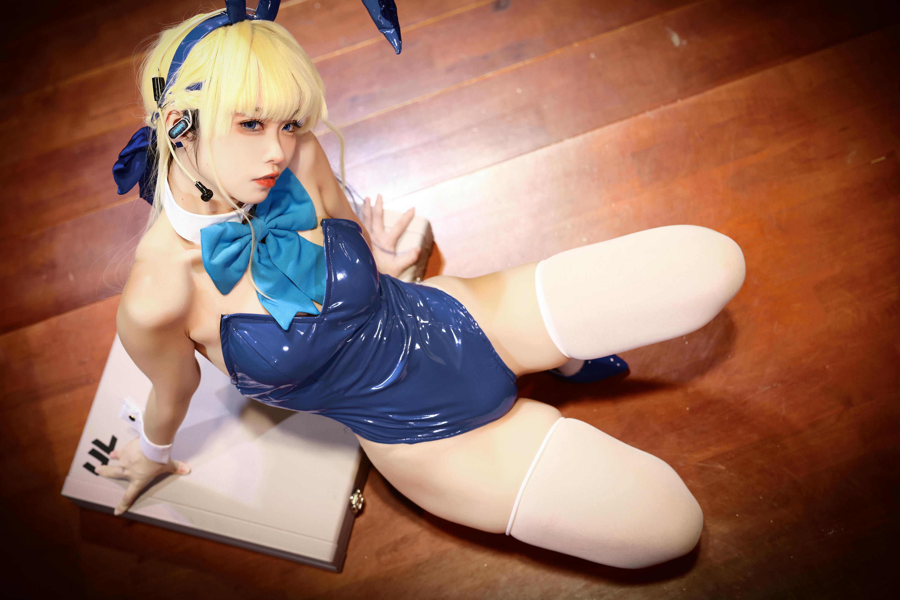 G44不会受伤 NO.099 碧蓝档案-兔女郎[20P-175.7M]_第1集