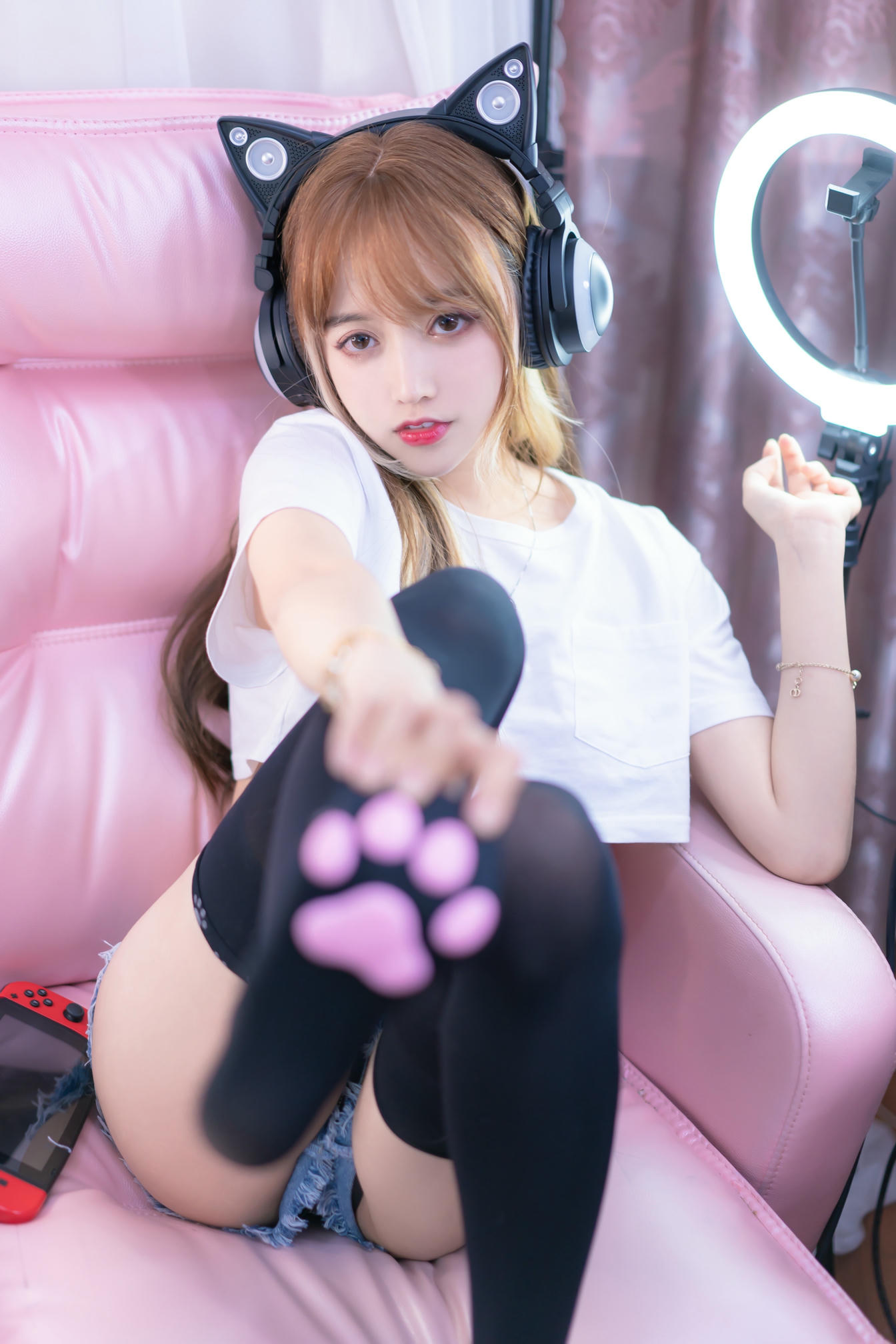 过期米线线喵 NO.108 电竞猫咪 [74P-141MB]_第3集