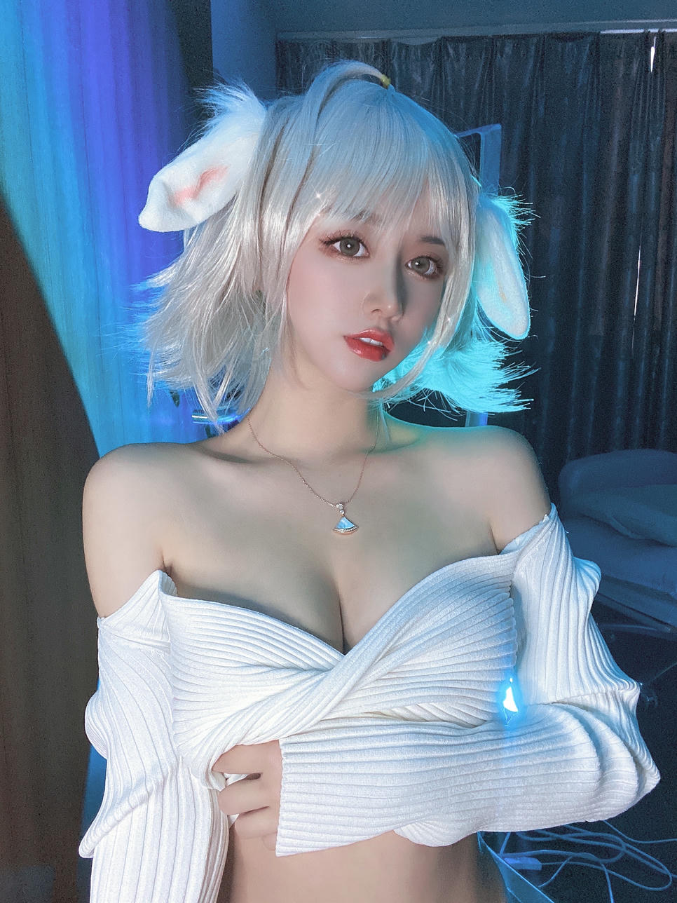 过期米线线喵 NO.116 兔子小姐 [52P1V-375MB]_第3集