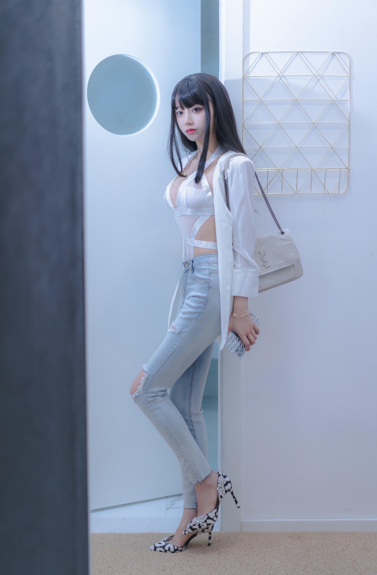 过期米线线喵 NO.118 米线的休息日 [75P-72MB]_第2集