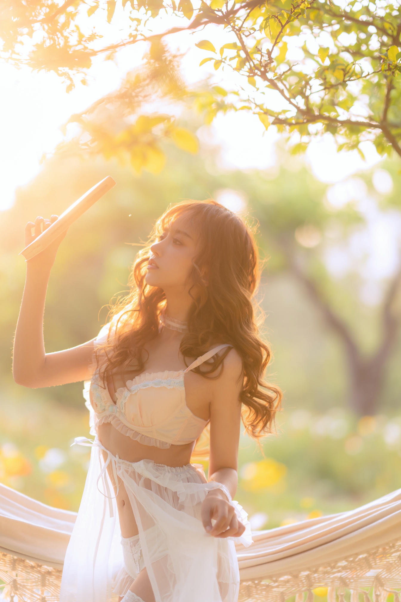 过期米线线喵 NO.121 夏日限定 – 吊床 [52P-95MB]_第2集