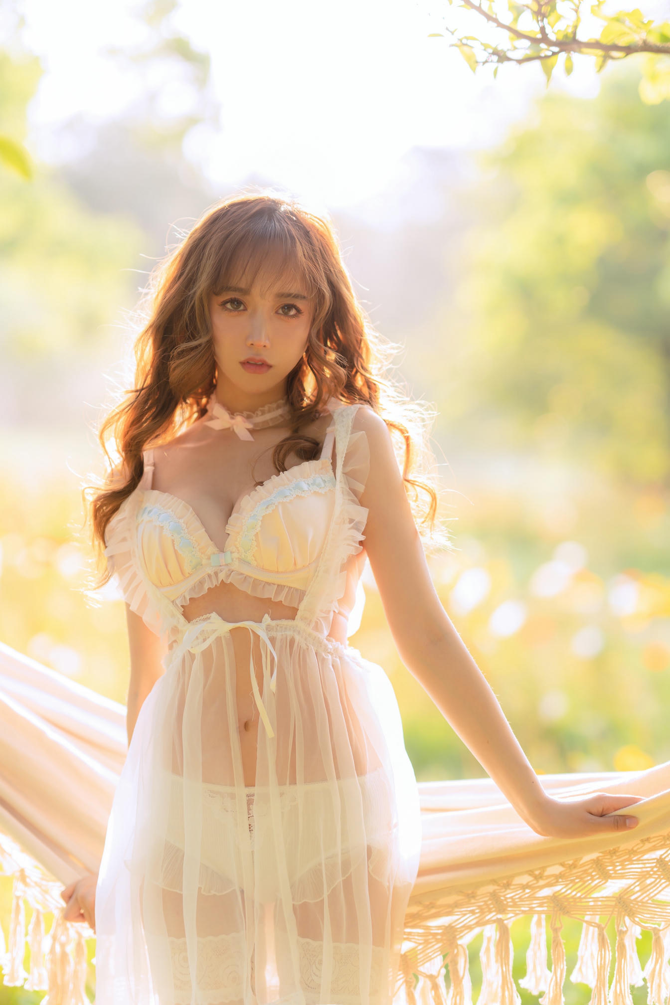 过期米线线喵 NO.121 夏日限定 – 吊床 [52P-95MB]_第1集