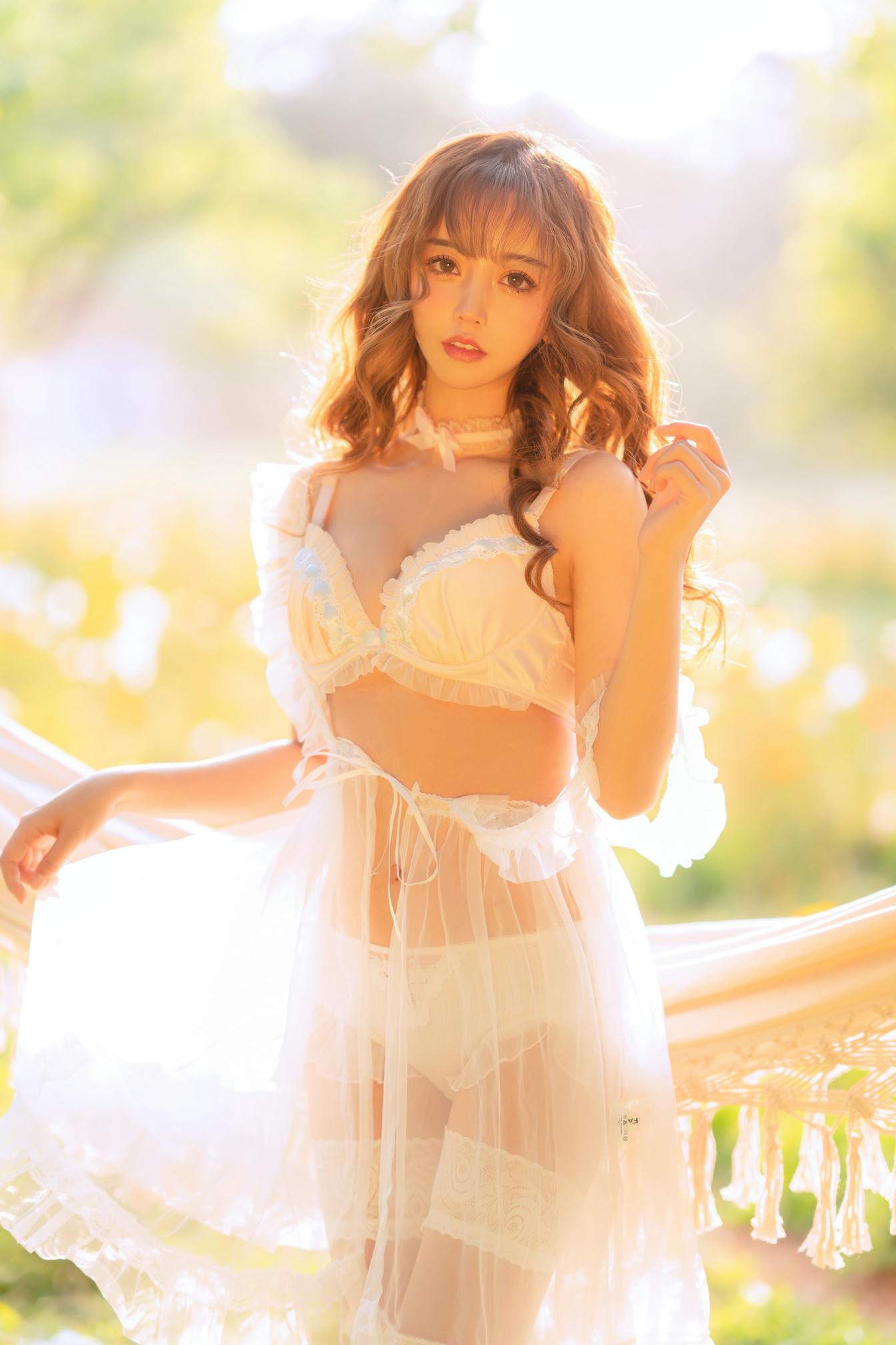 过期米线线喵 NO.121 夏日限定 – 吊床 [52P-95MB]_第1集