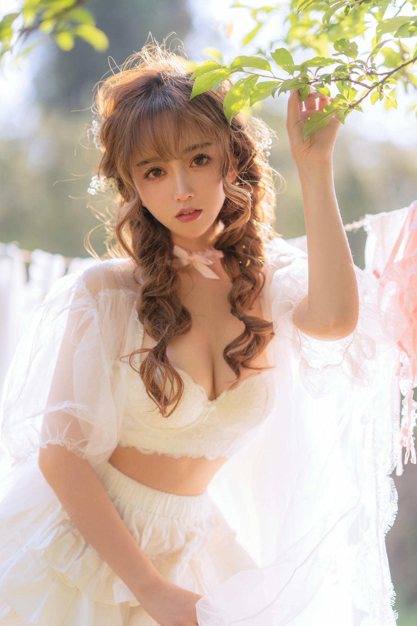 过期米线线喵 NO.122 夏日限定 – 晒衣服 [41P-76MB]_第1集