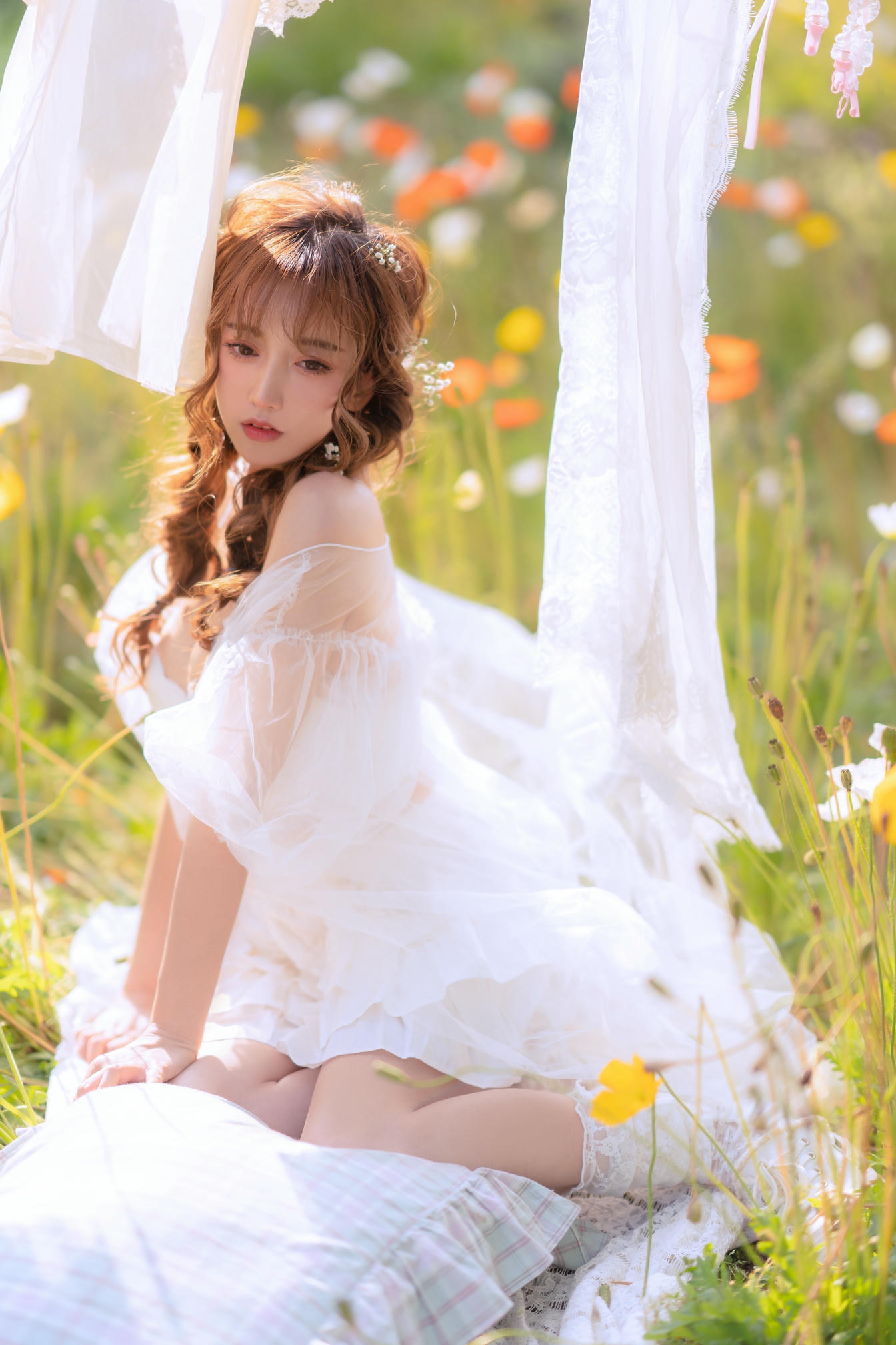 过期米线线喵 NO.122 夏日限定 – 晒衣服 [41P-76MB]_第1集