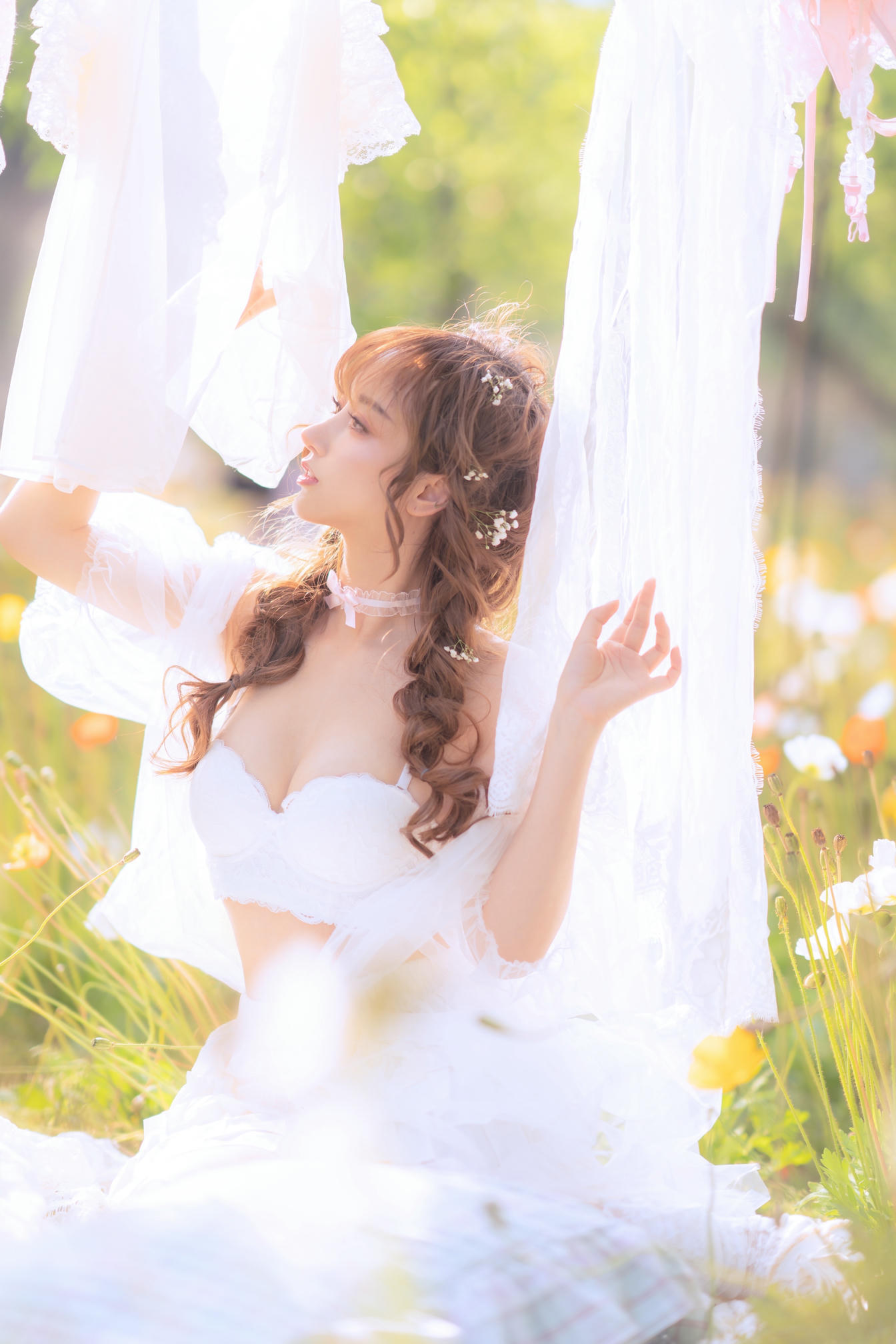 过期米线线喵 NO.122 夏日限定 – 晒衣服 [41P-76MB]_第1集