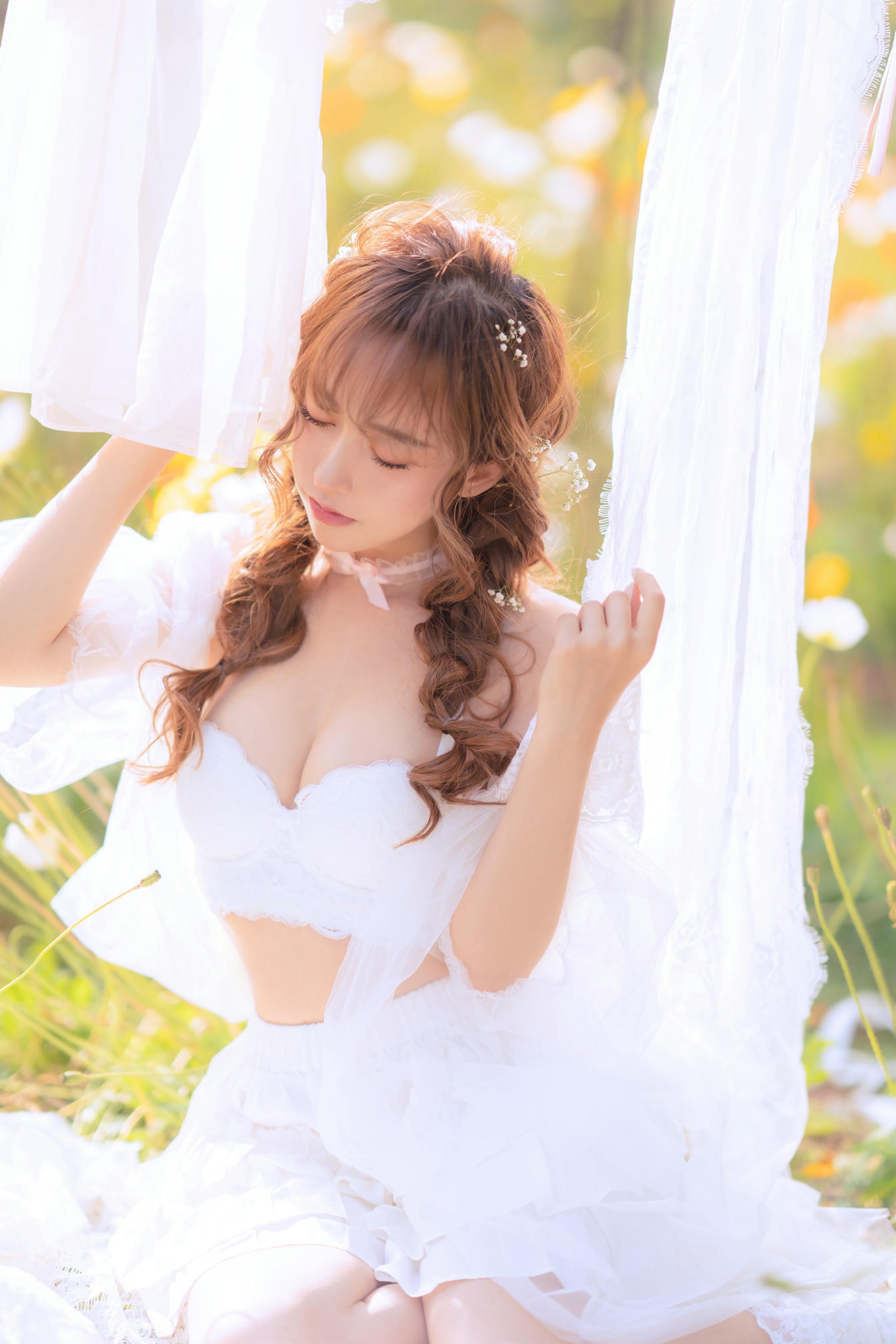 过期米线线喵 NO.122 夏日限定 – 晒衣服 [41P-76MB]_第2集