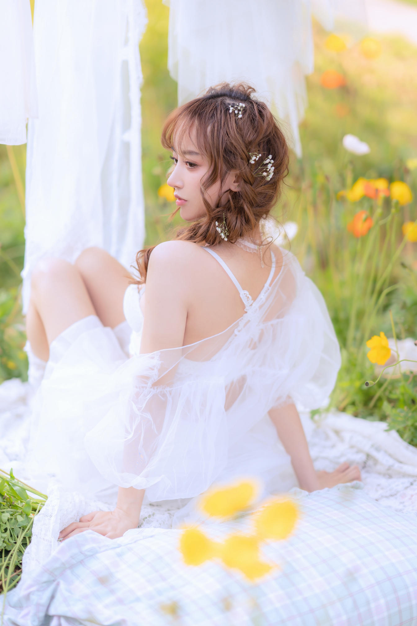 过期米线线喵 NO.122 夏日限定 – 晒衣服 [41P-76MB]_第1集