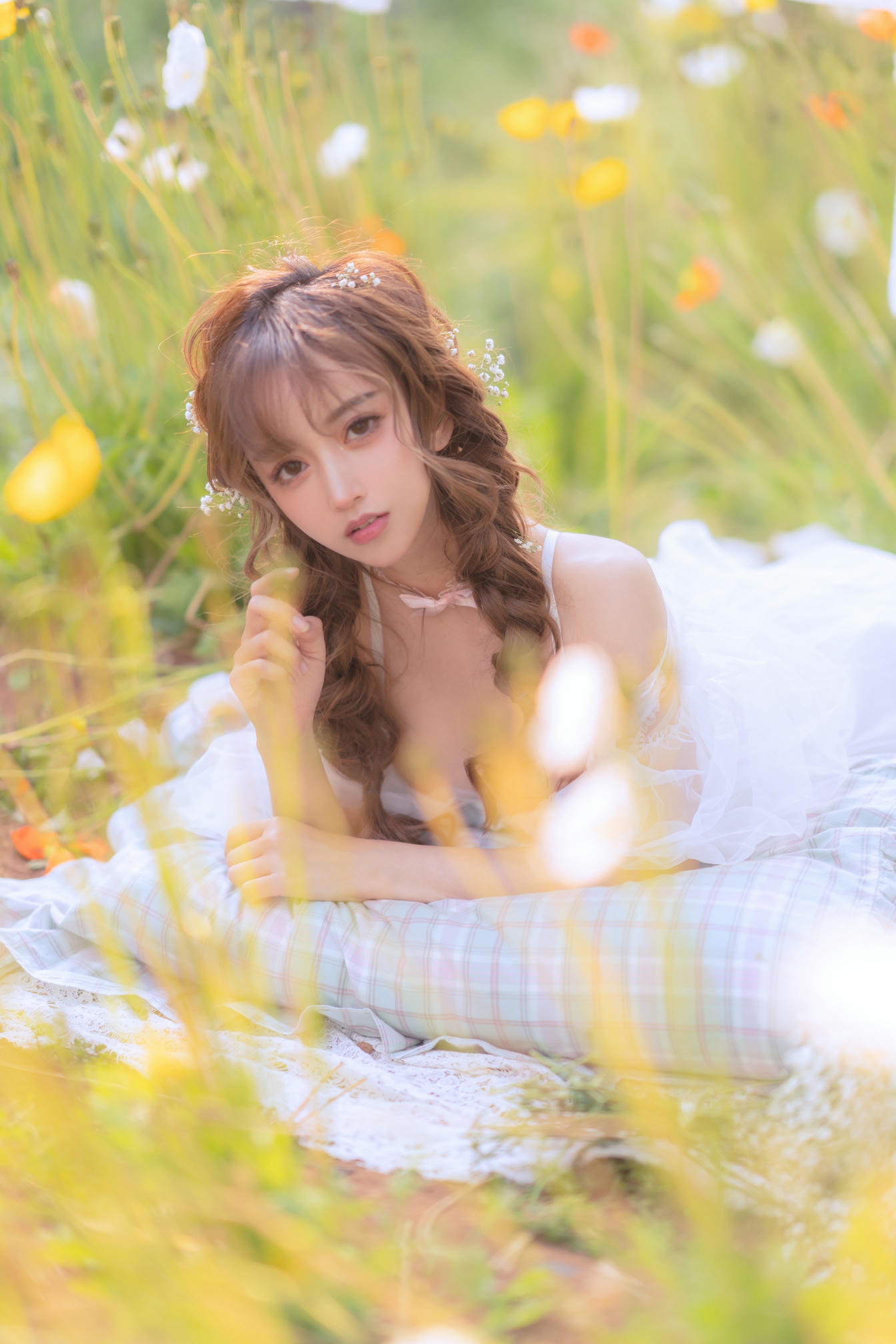 过期米线线喵 NO.122 夏日限定 – 晒衣服 [41P-76MB]_第3集