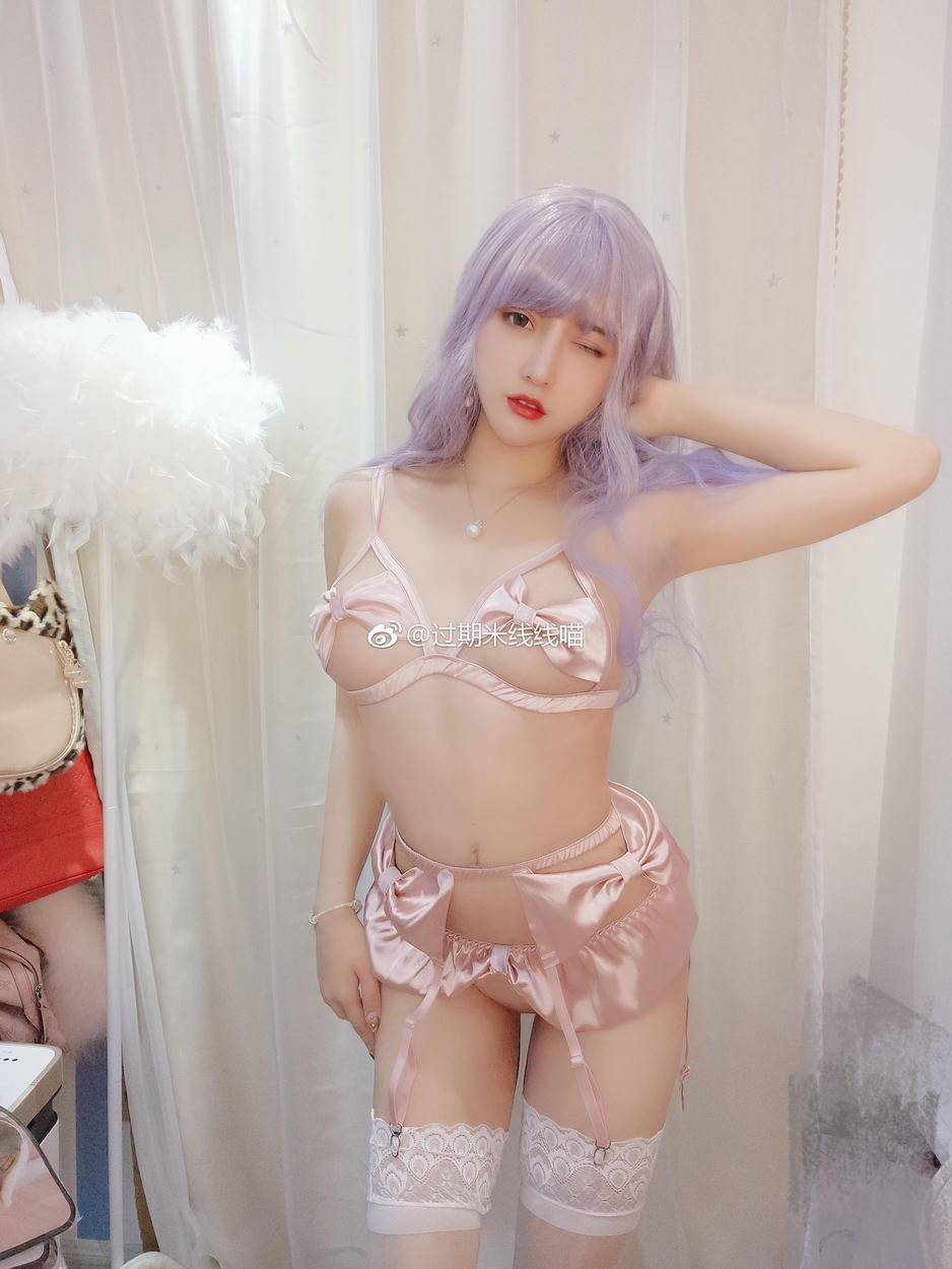 过期米线线喵 NO.013 粉色有动态图 [22P-54MB]_第1集