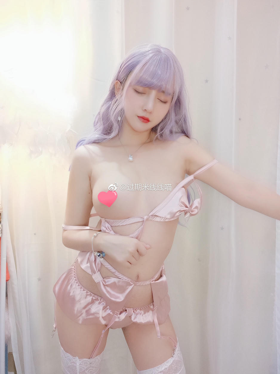 过期米线线喵 NO.013 粉色有动态图 [22P-54MB]_第1集