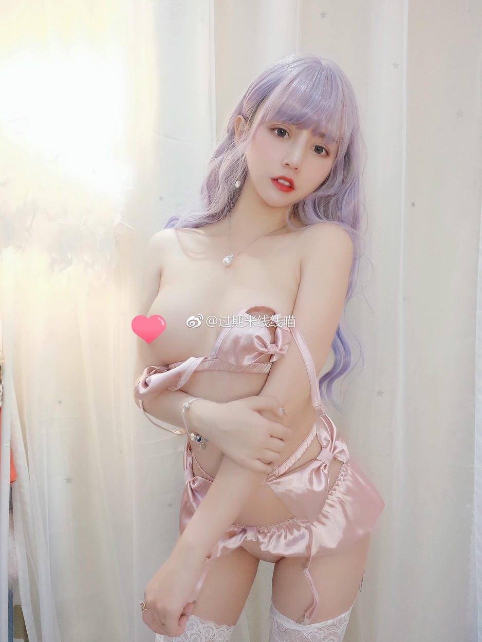 过期米线线喵 NO.013 粉色有动态图 [22P-54MB]_第1集