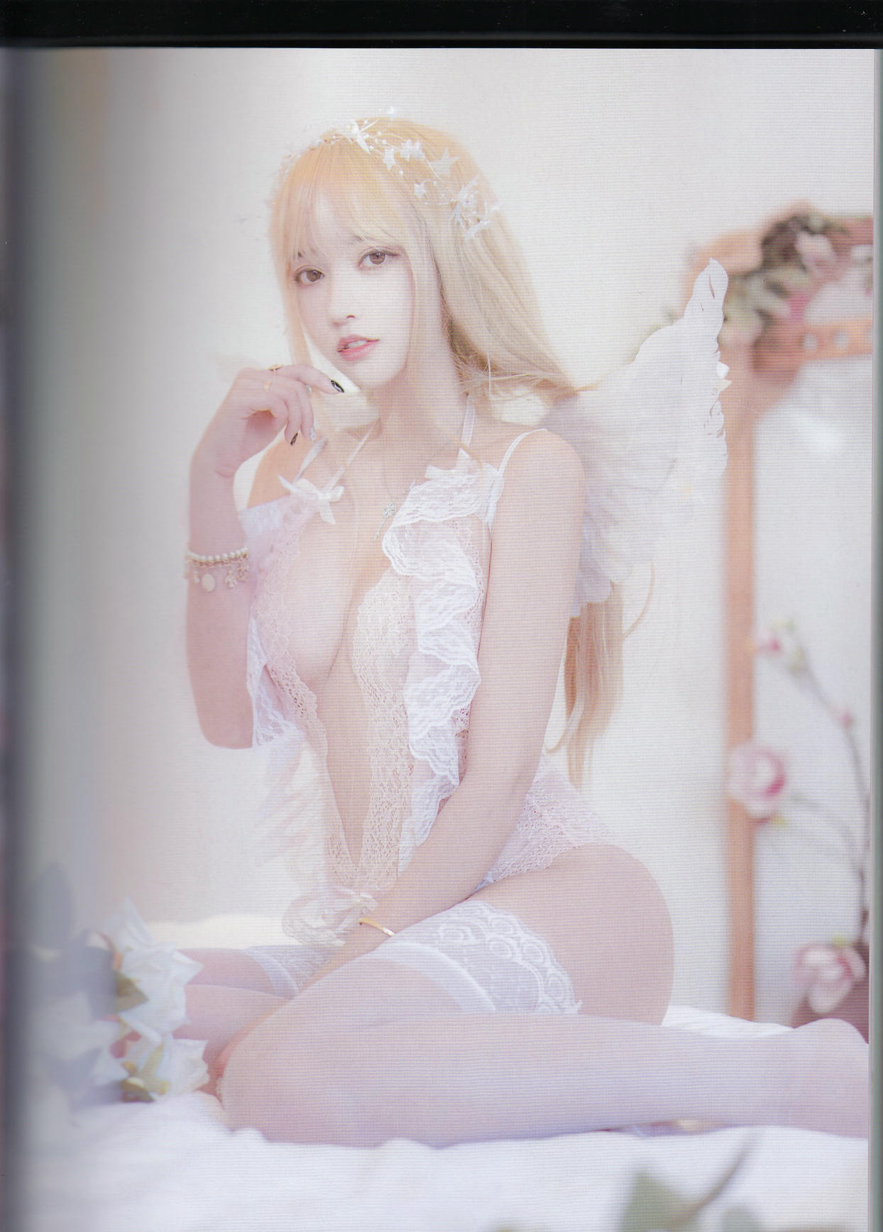 过期米线线喵 NO.134 炽天使 实体扫描版 3分之1 [45P-130M]_第1集