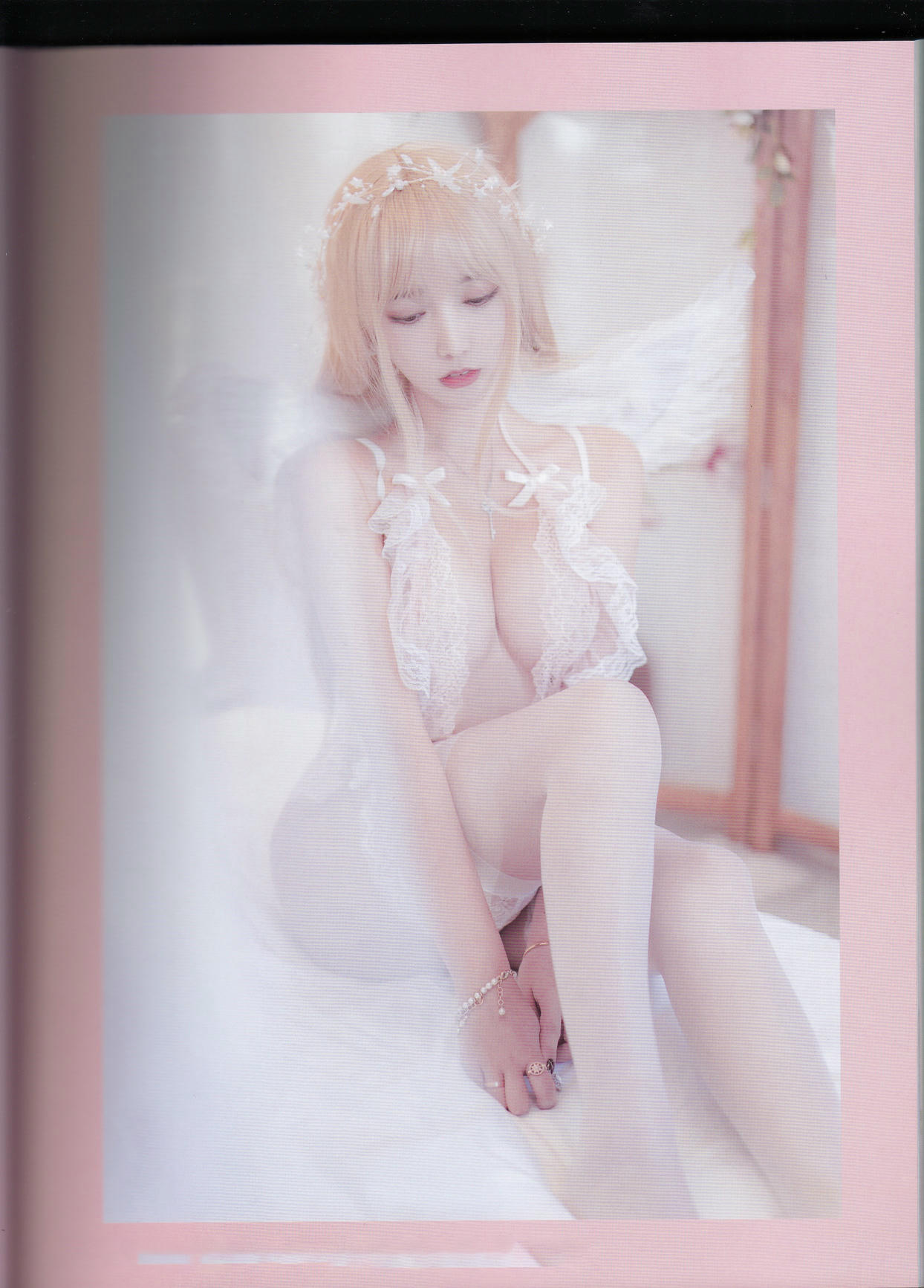 过期米线线喵 NO.134 炽天使 实体扫描版 3分之1 [45P-130M]_第2集