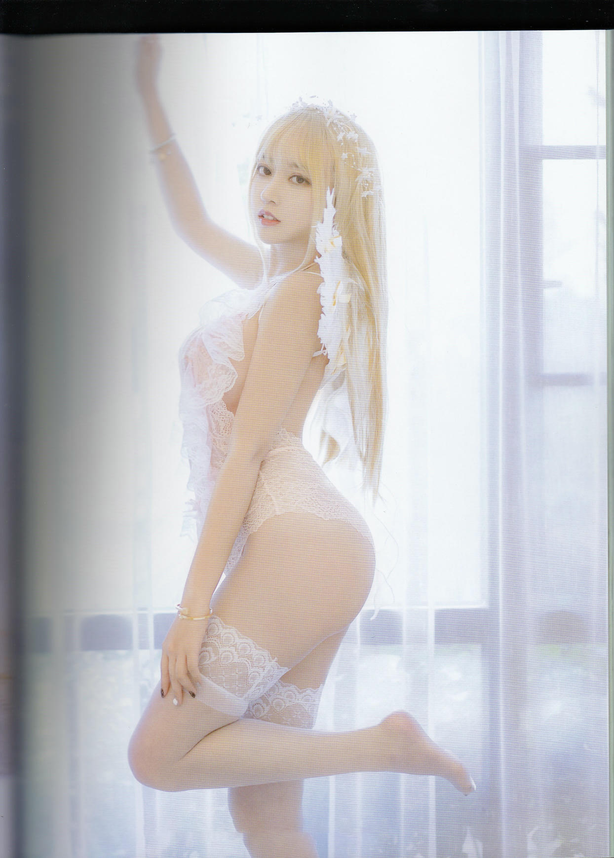 过期米线线喵 NO.134 炽天使 实体扫描版 3分之1 [45P-130M]_第3集