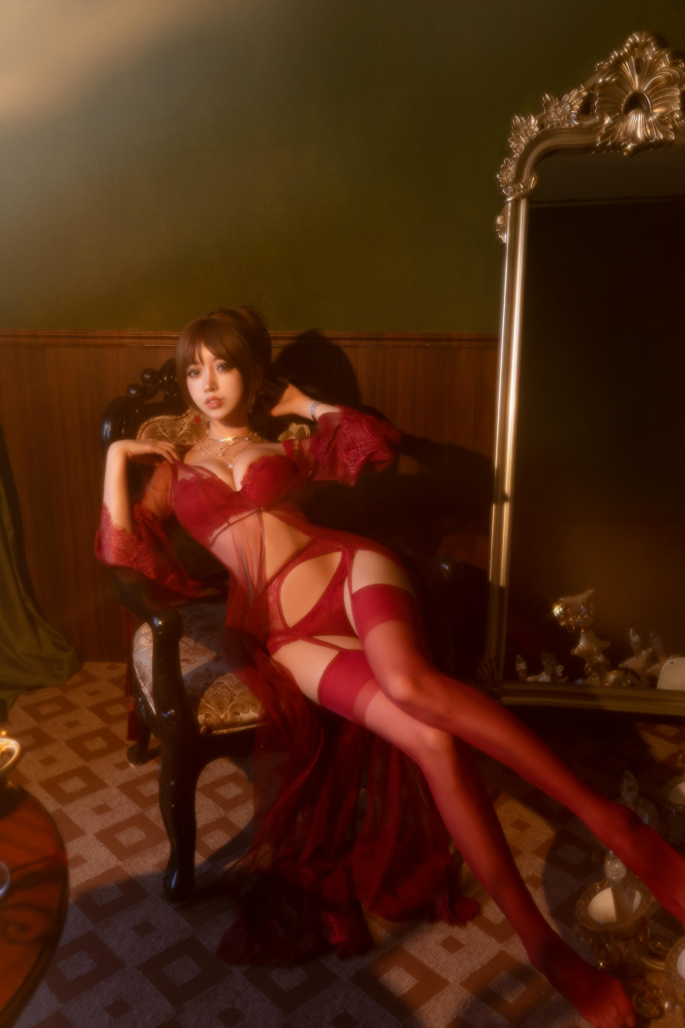 过期米线线喵 NO.154 温柔小妈 [51P-472MB]_第1集