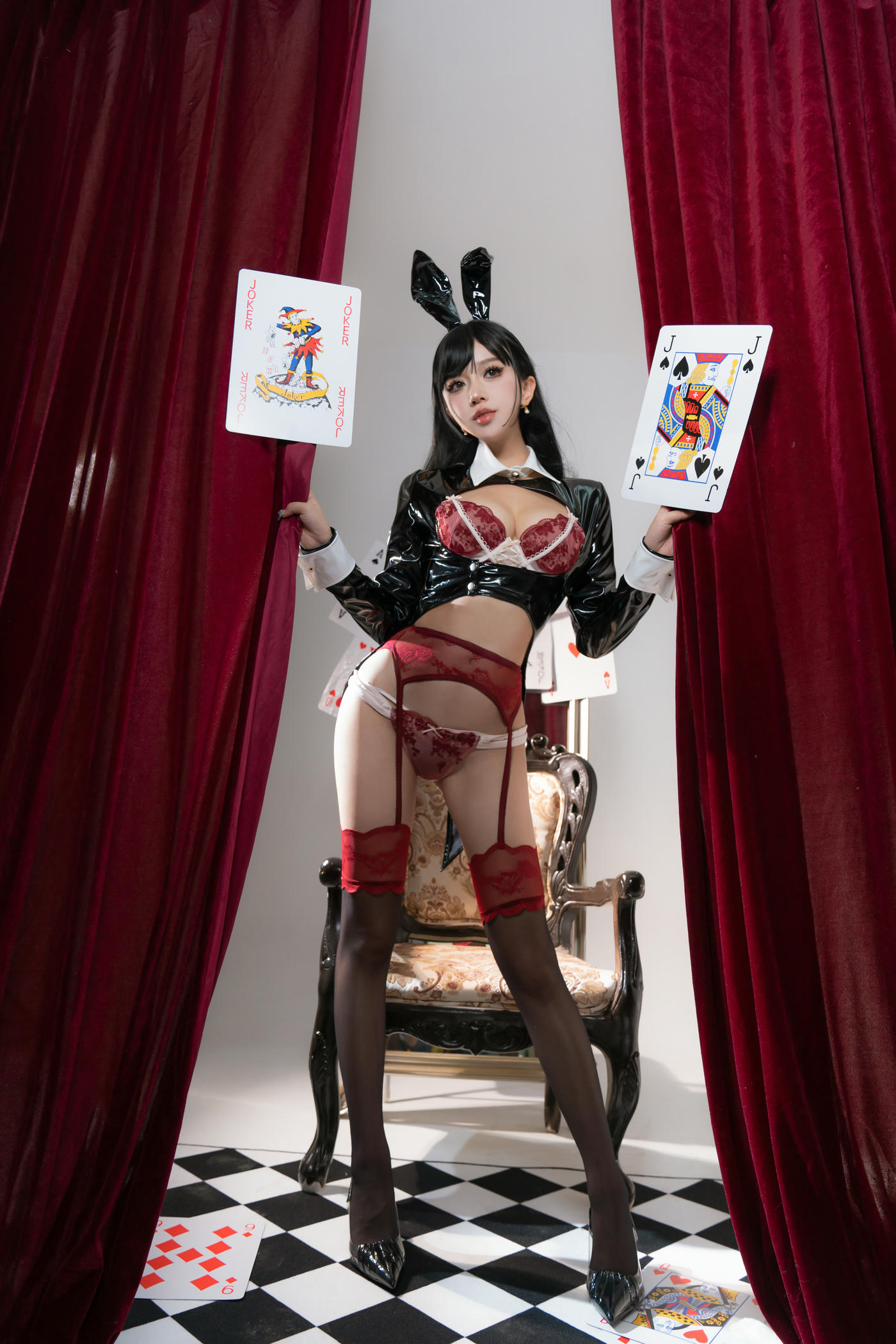 过期米线线喵 NO.157 生日贺图 兔女郎[50P-440MB][50P-440M]_第2集