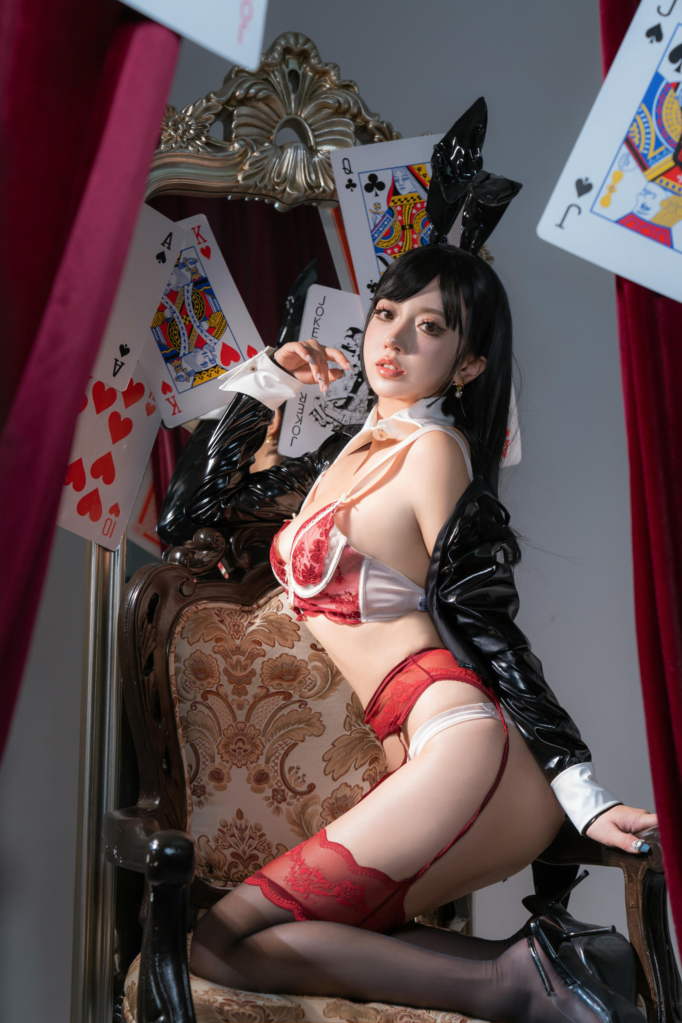 过期米线线喵 NO.157 生日贺图 兔女郎[50P-440MB][50P-440M]_第3集