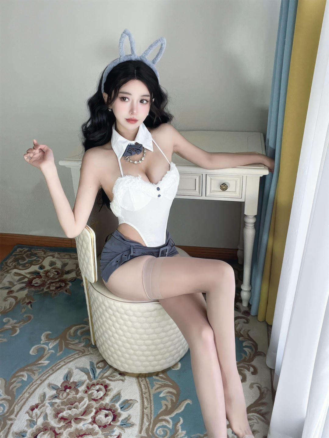 过期米线线喵 NO.163 失落兔兔 [34P 128MB]_第1集