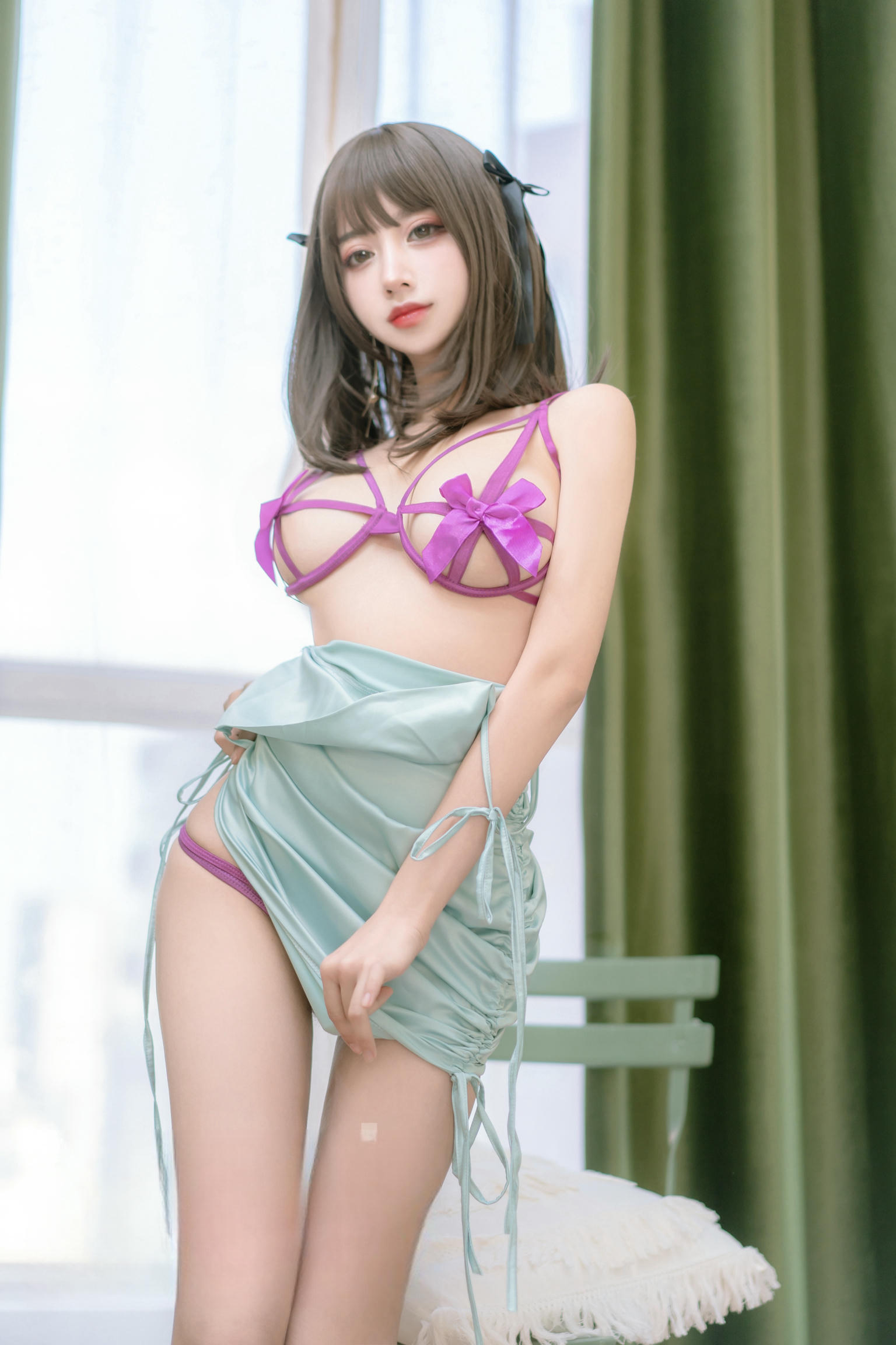 过期米线线喵 NO.167 邻居家的妹妹 [51P-228MB]_第2集