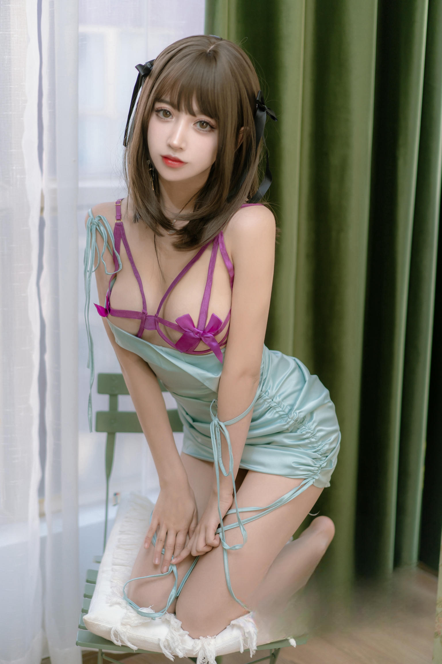 过期米线线喵 NO.167 邻居家的妹妹 [51P-228MB]_第2集