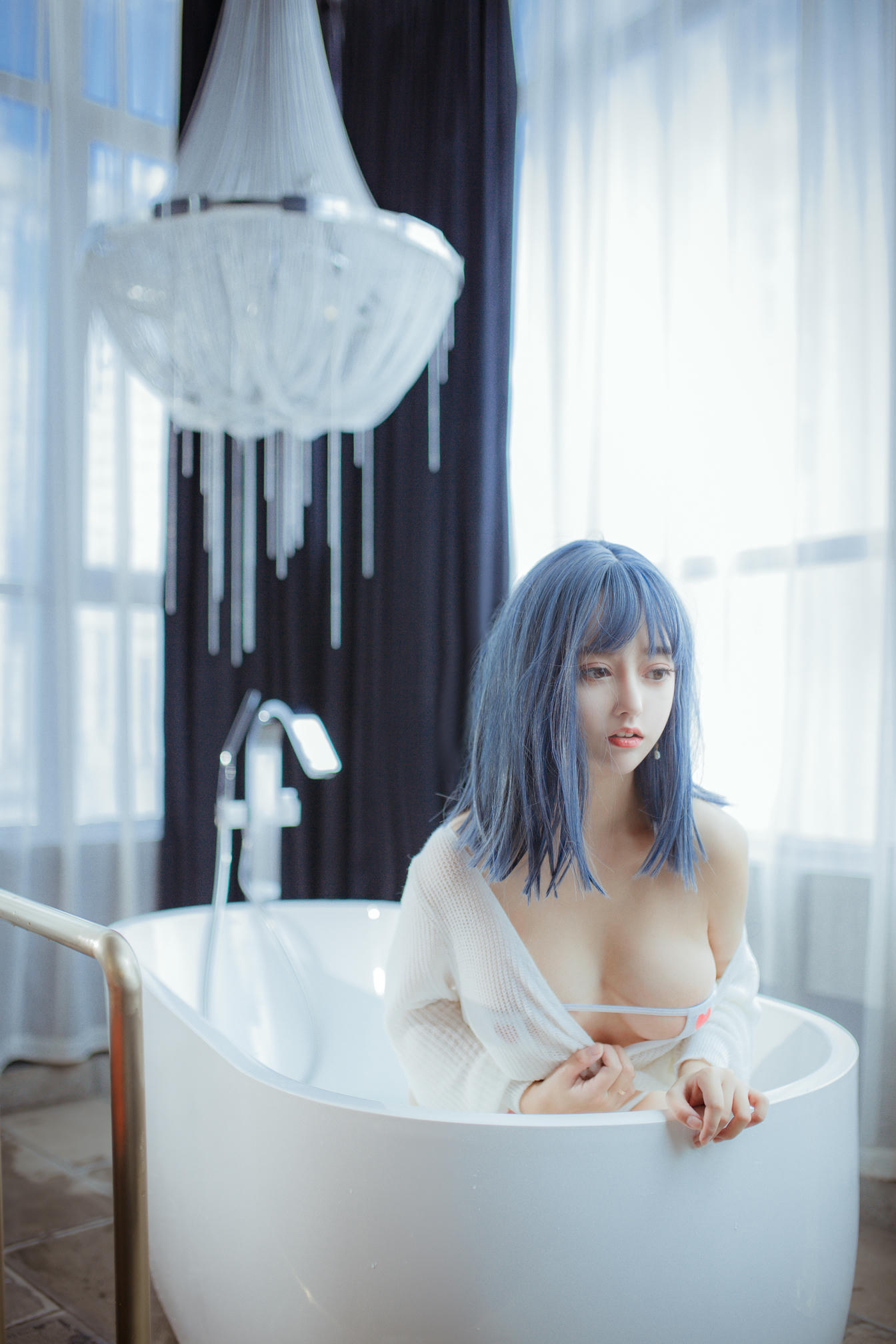 过期米线线喵 NO.040 浴缸 [23P-282MB]_第2集