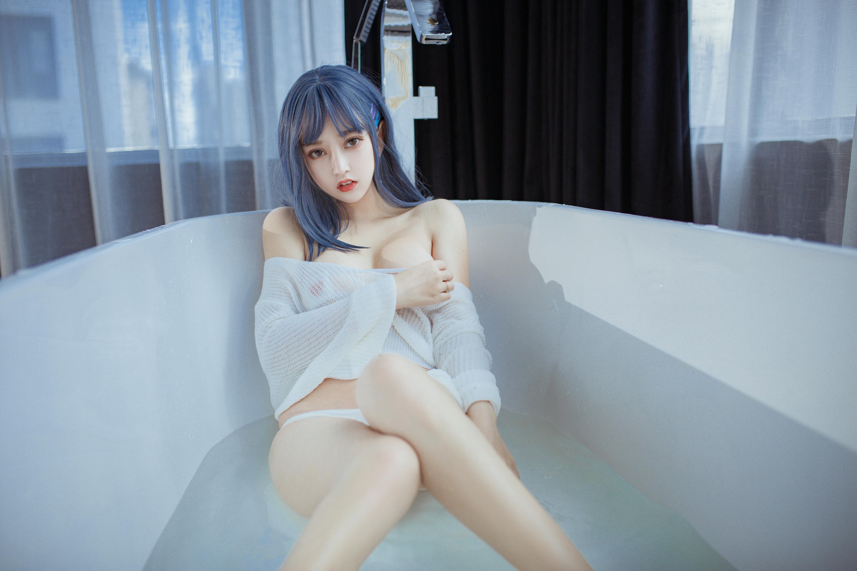 过期米线线喵 NO.040 浴缸 [23P-282MB]_第1集