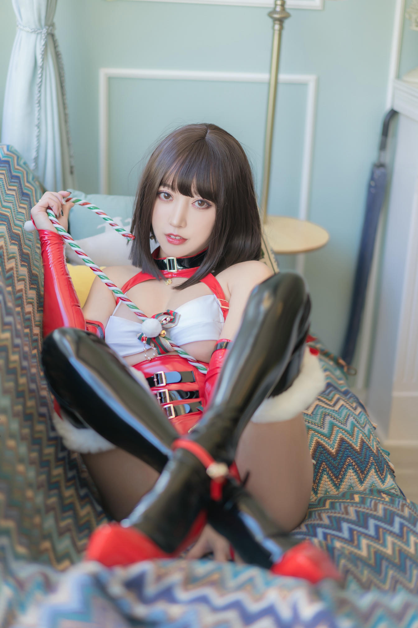 过期米线线喵 NO.060 圣诞 [52P-82MB]_第3集