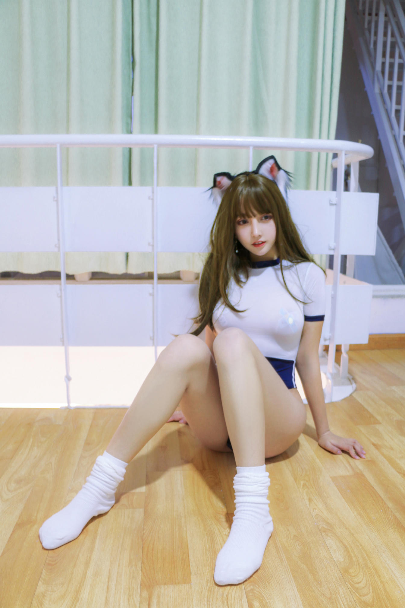 过期米线线喵 NO.061 体操服 [16P-79MB]_第1集