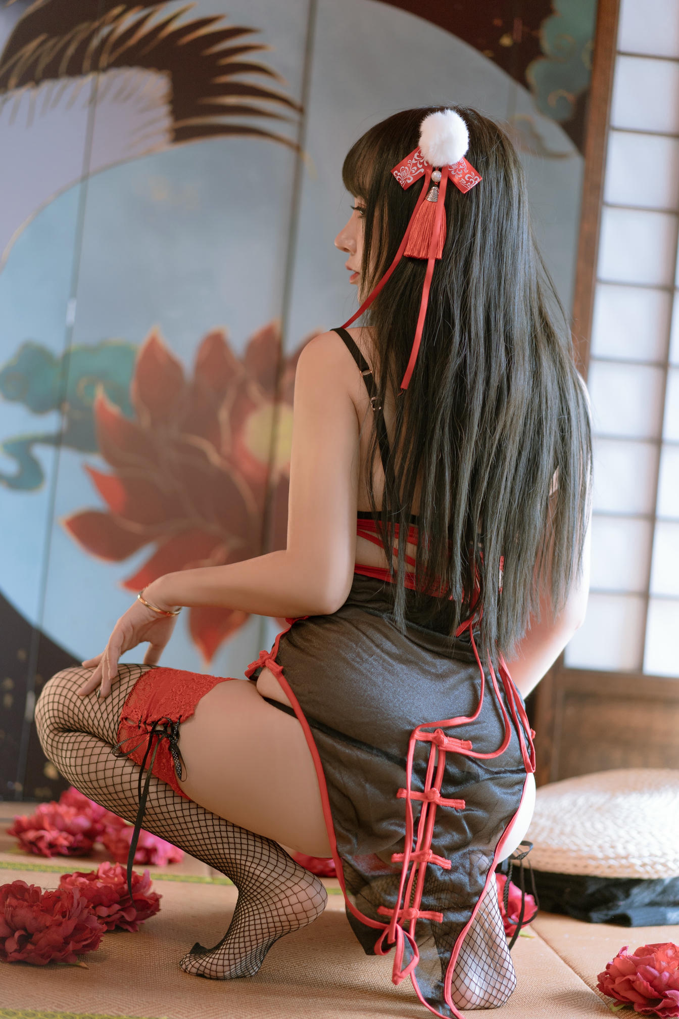 过期米线线喵 NO.063 新年旗袍 [60P-181MB]_第3集