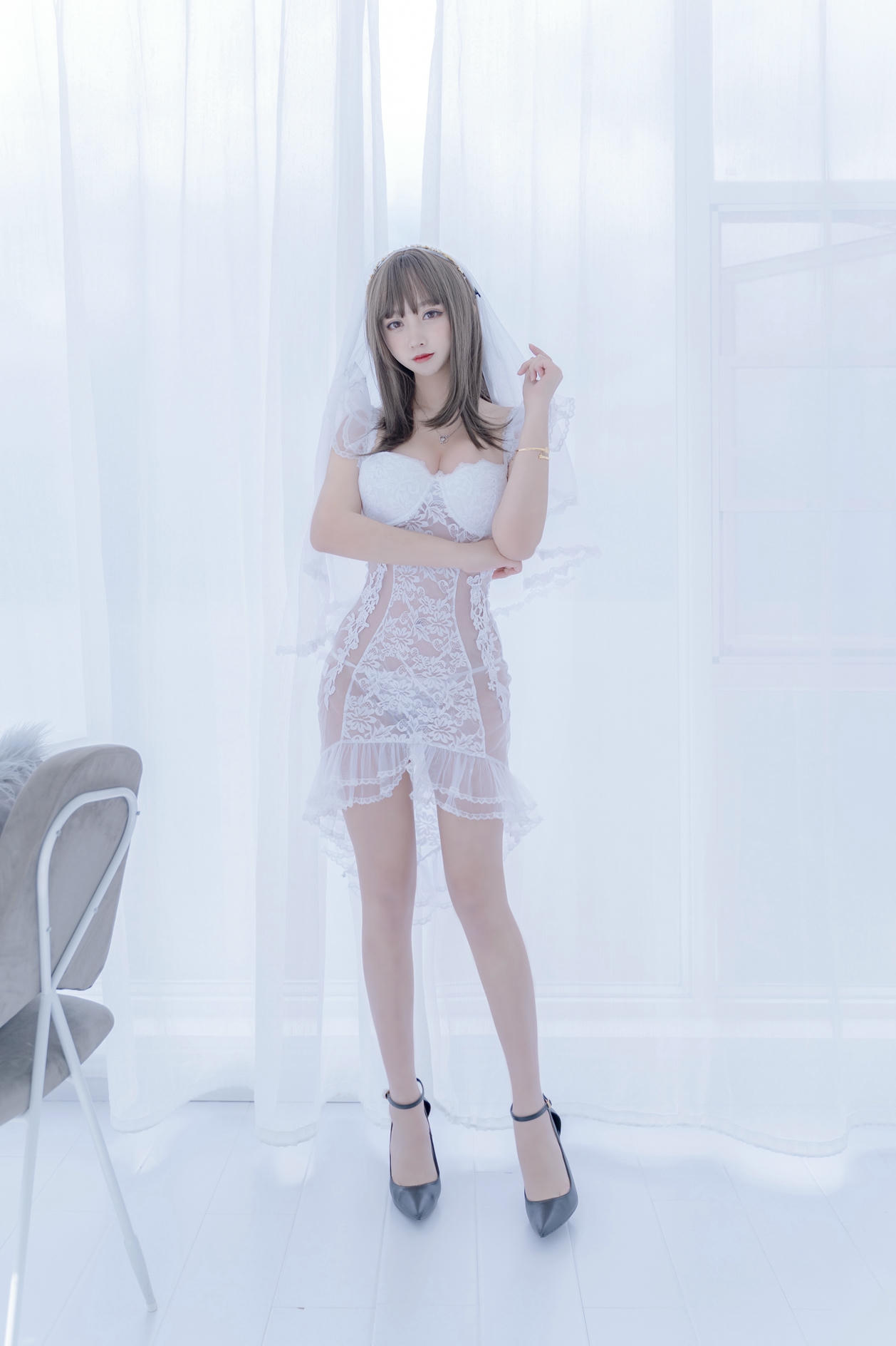 过期米线线喵 NO.066 白雪姬 [61P-89MB]_第1集