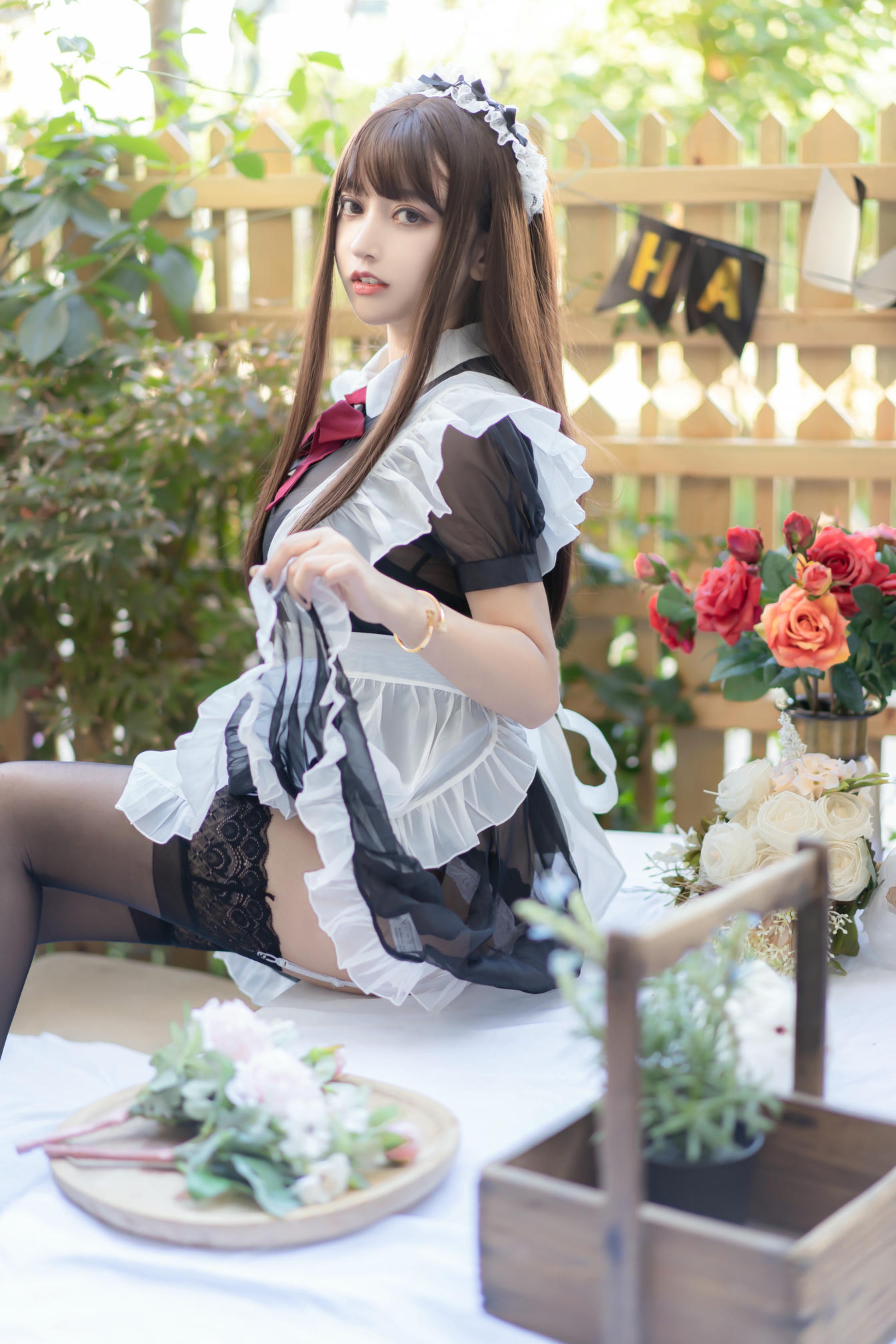 过期米线线喵 NO.067 女仆透 [49P-69MB]_第1集