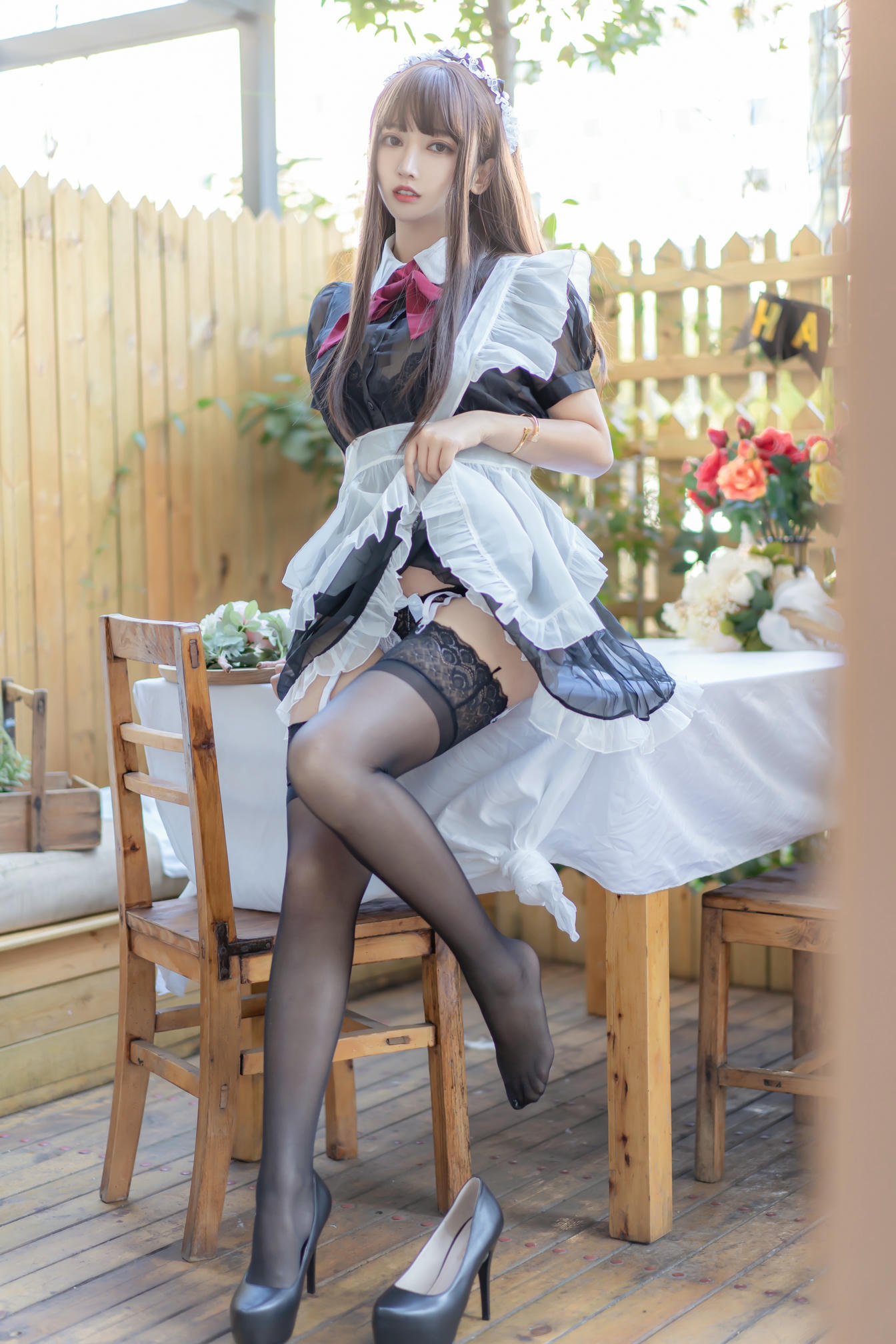 过期米线线喵 NO.067 女仆透 [49P-69MB]_第1集