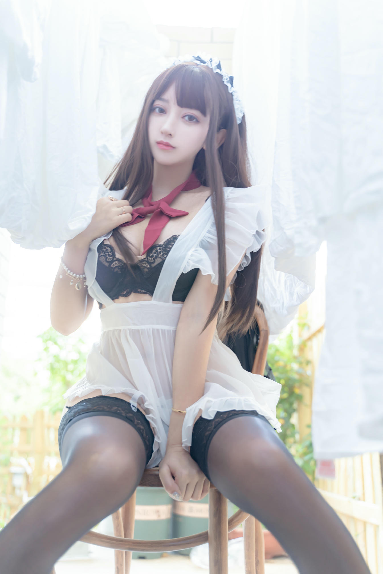 过期米线线喵 NO.067 女仆透 [49P-69MB]_第2集