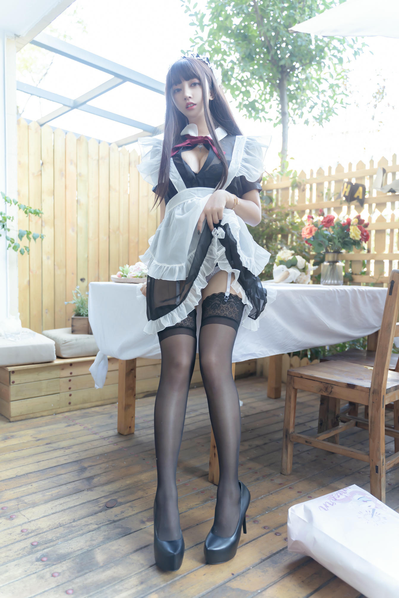 过期米线线喵 NO.067 女仆透 [49P-69MB]_第1集