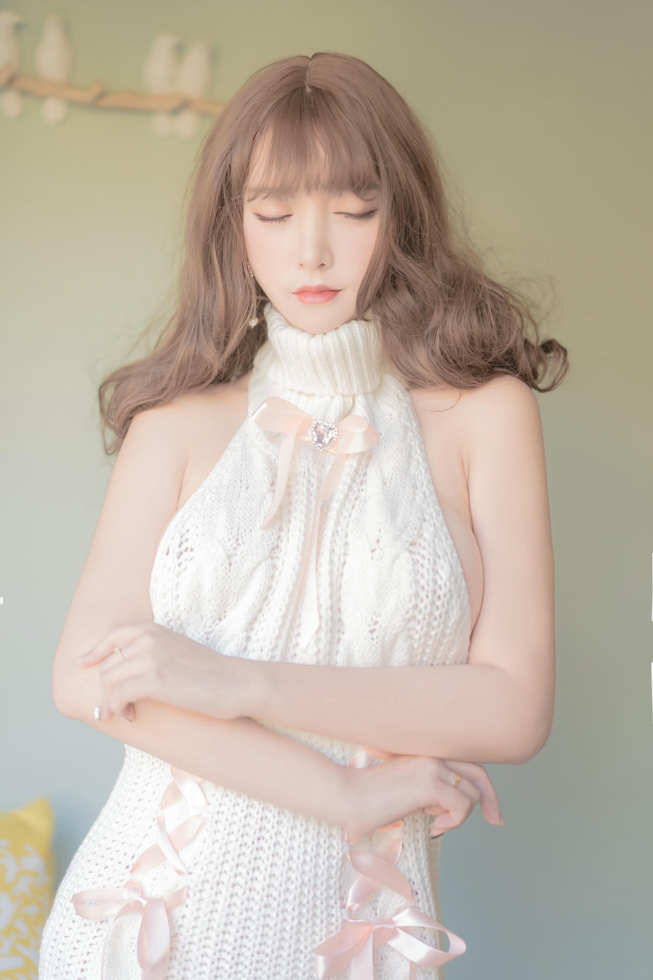 过期米线线喵 NO.068 毛衣 [42P-51MB]_第2集