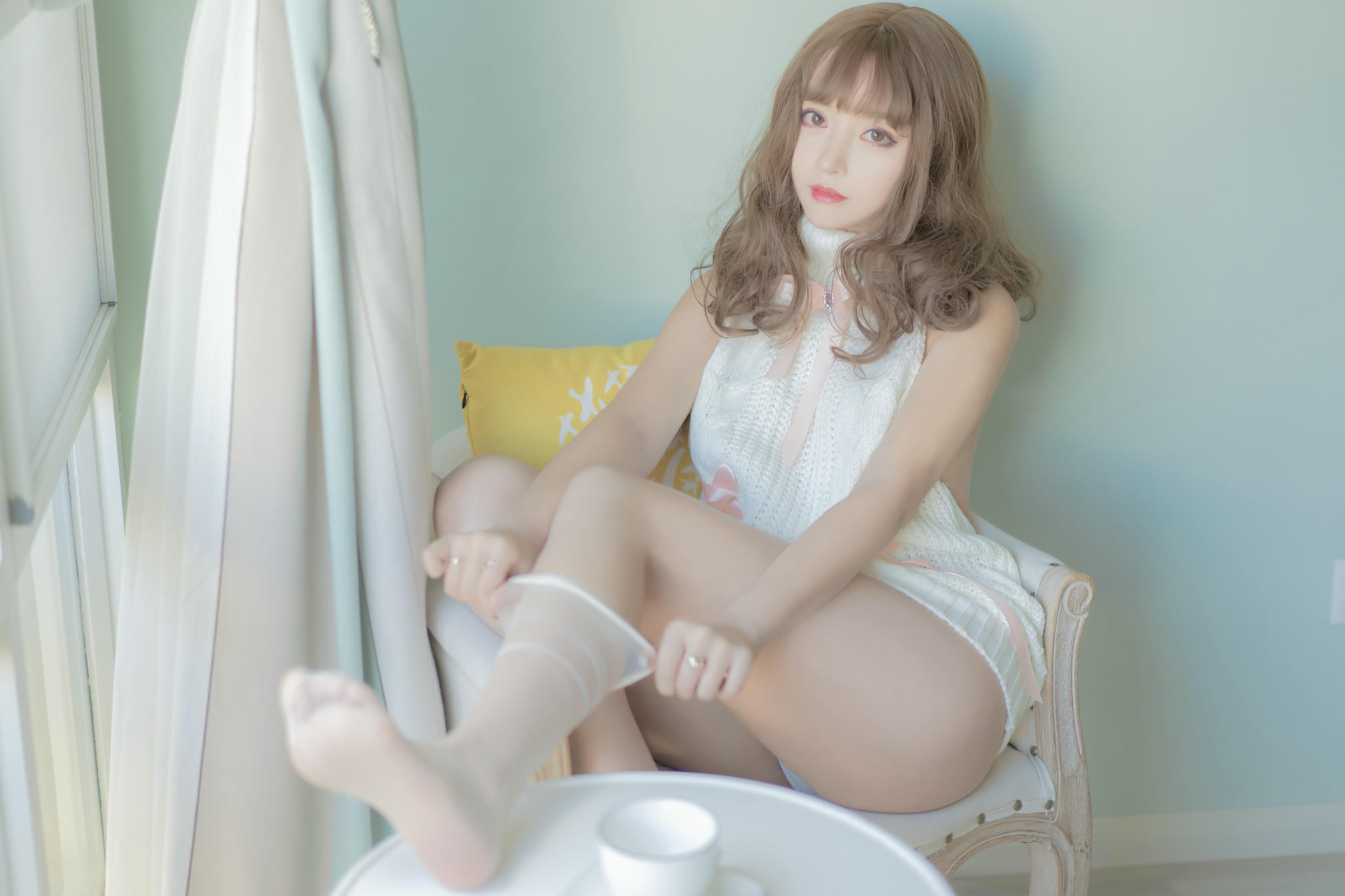 过期米线线喵 NO.068 毛衣 [42P-51MB]_第2集